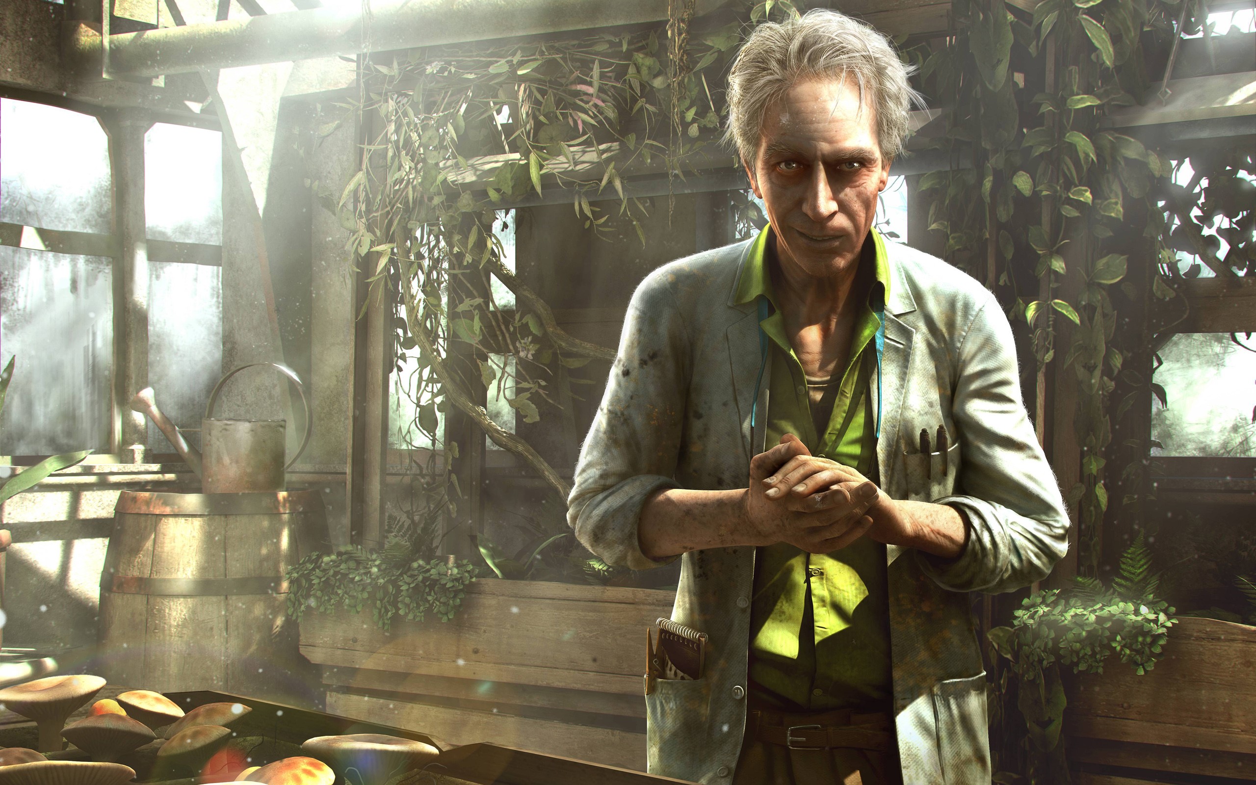 Man in greenhouse from Far Cry HD Wallpaper