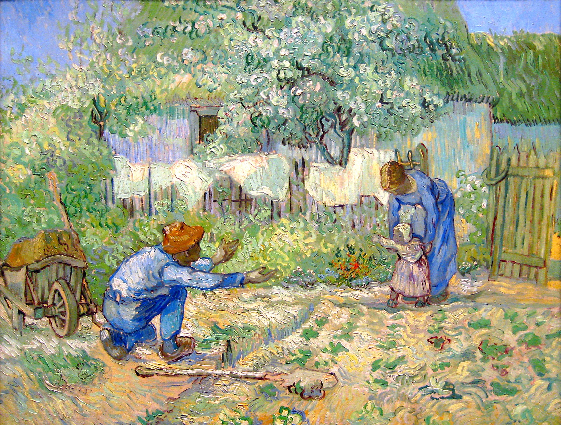 The Sower by Vincent van Gogh HD Wallpaper