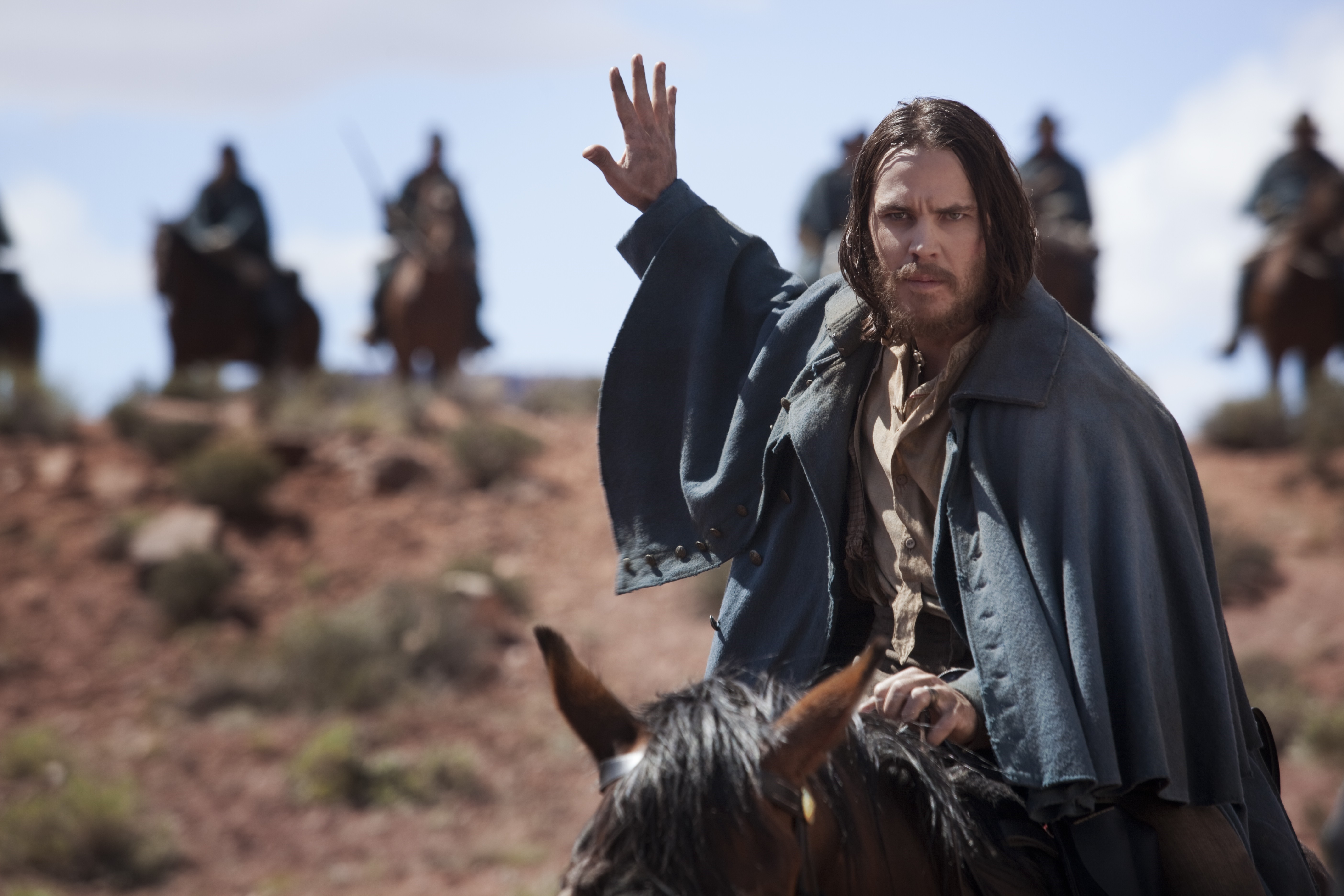 John Carter on horseback HD Wallpaper