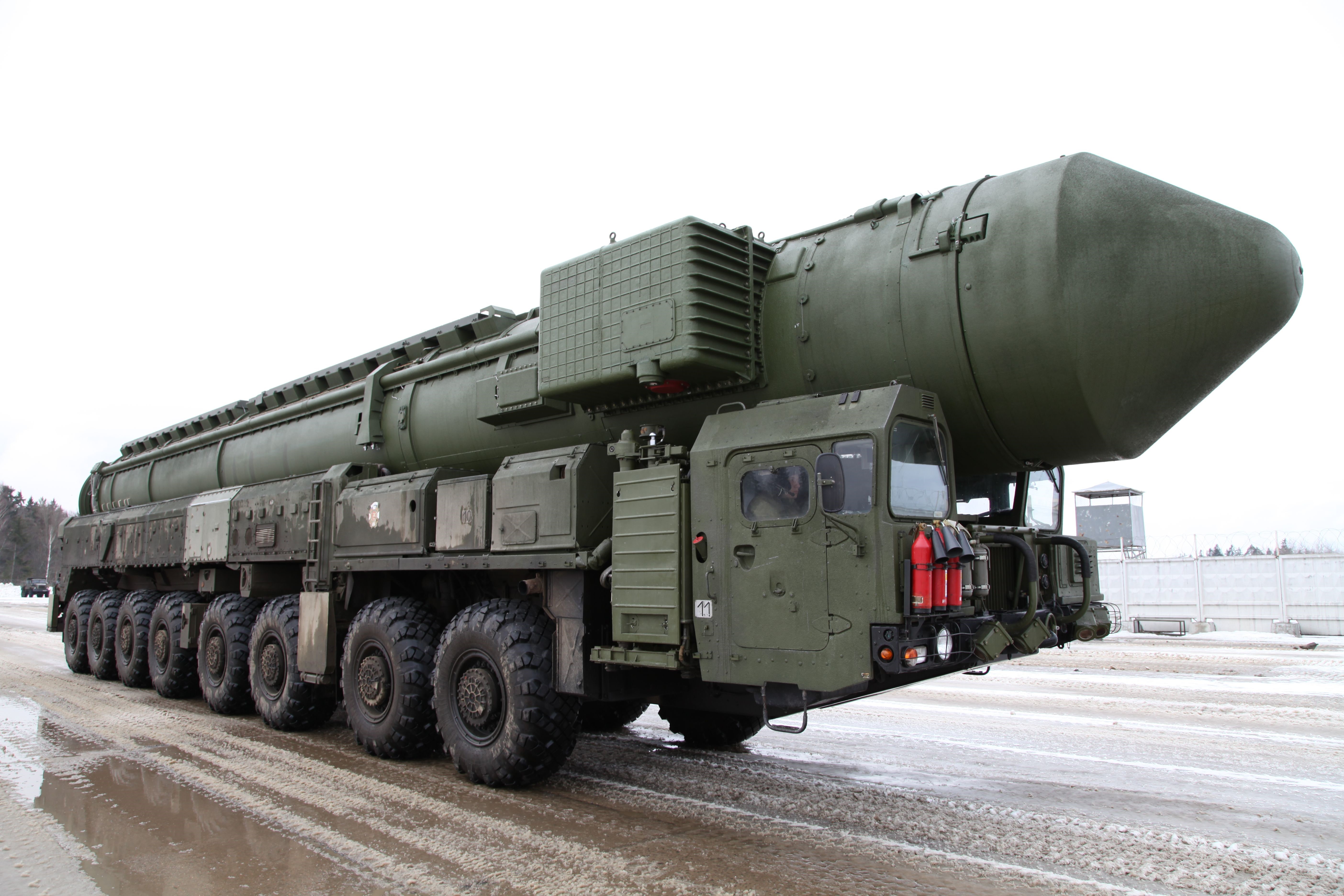 Mobile ICBM Launcher HD Wallpaper