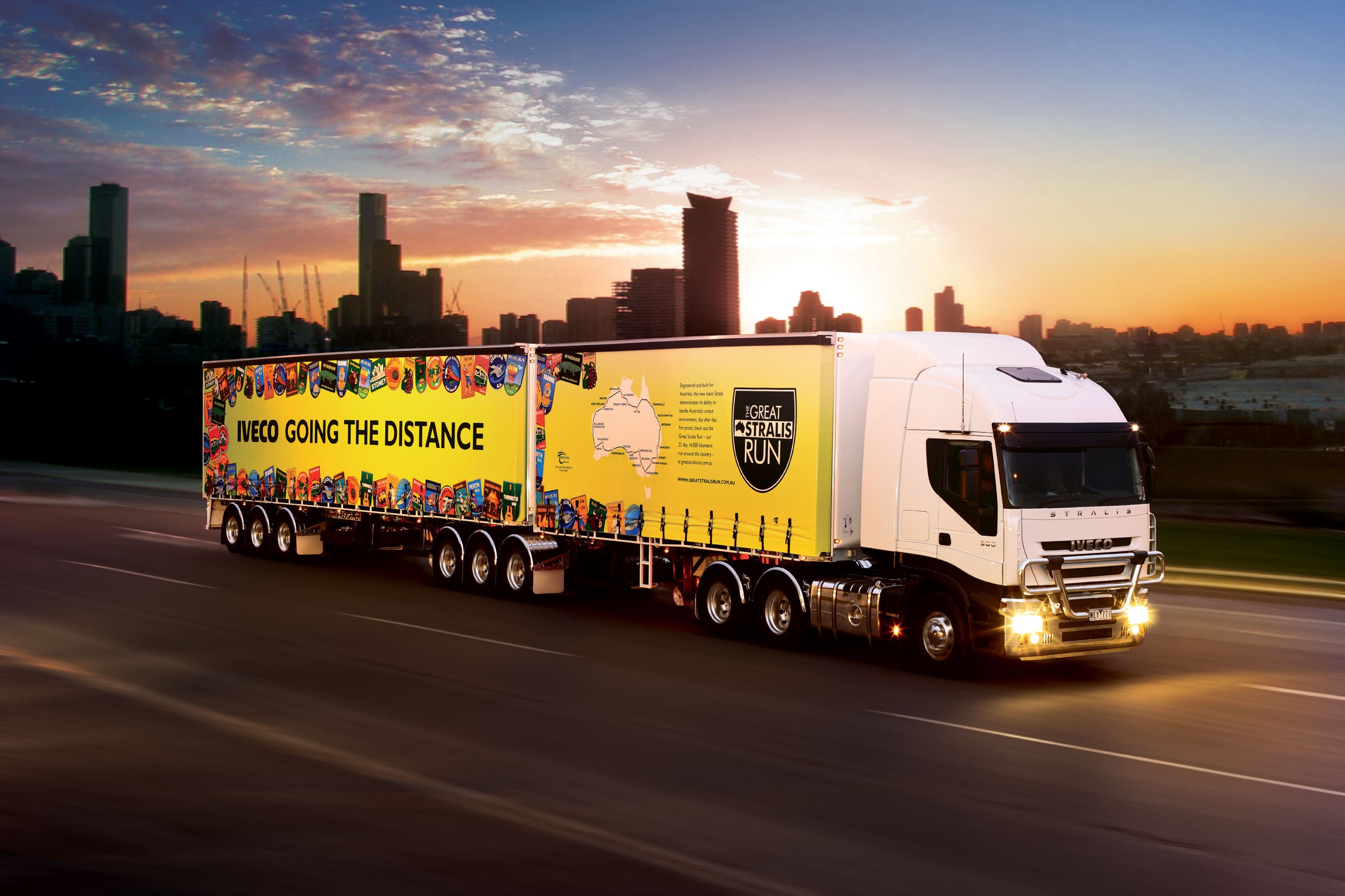 IVECO Going the Distance Truck HD Wallpaper