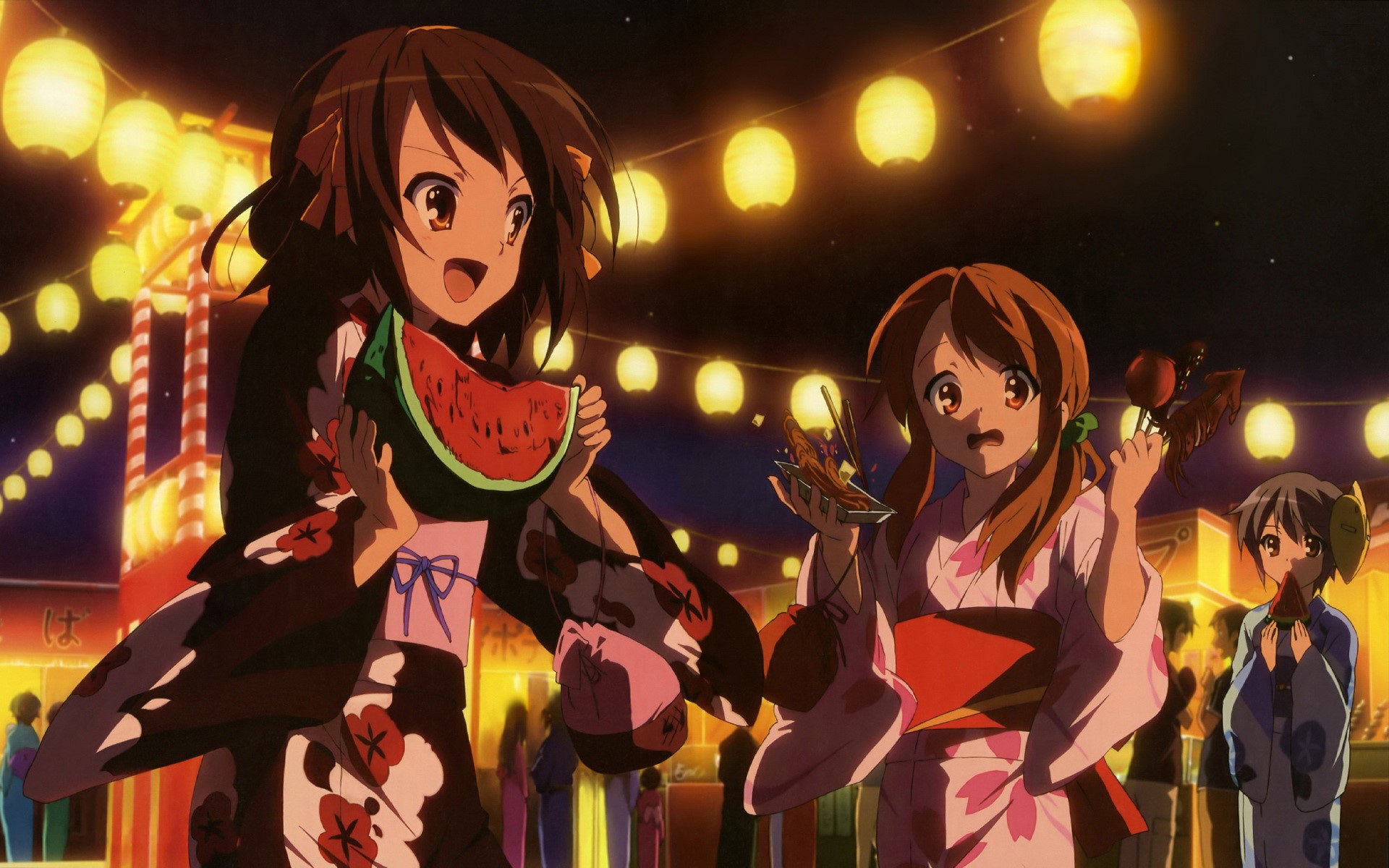 The Melancholy of Haruhi Suzumiya HD Wallpaper