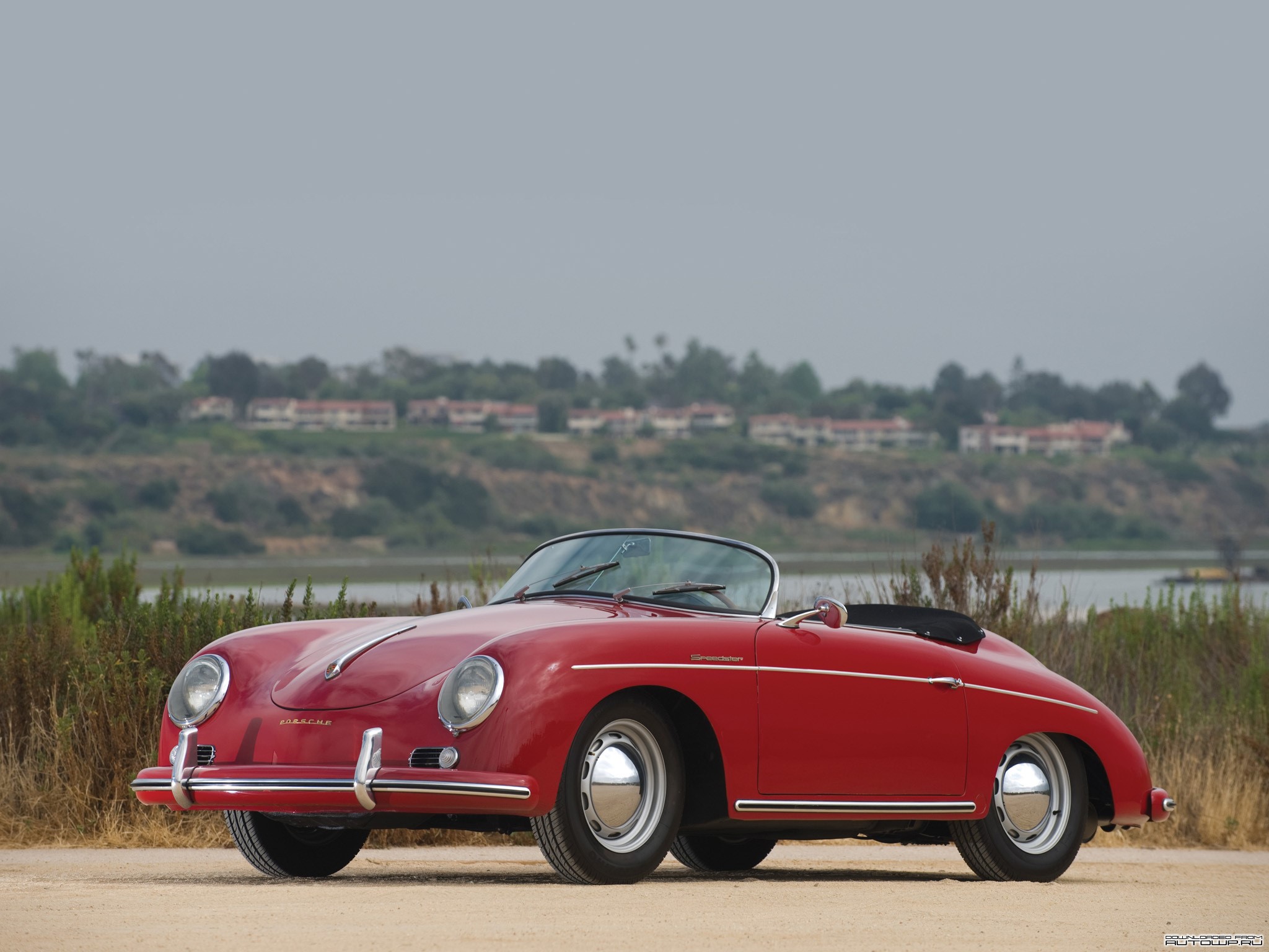 1958 Porsche 356A 1600 Speedster Convertible HD Wallpaper