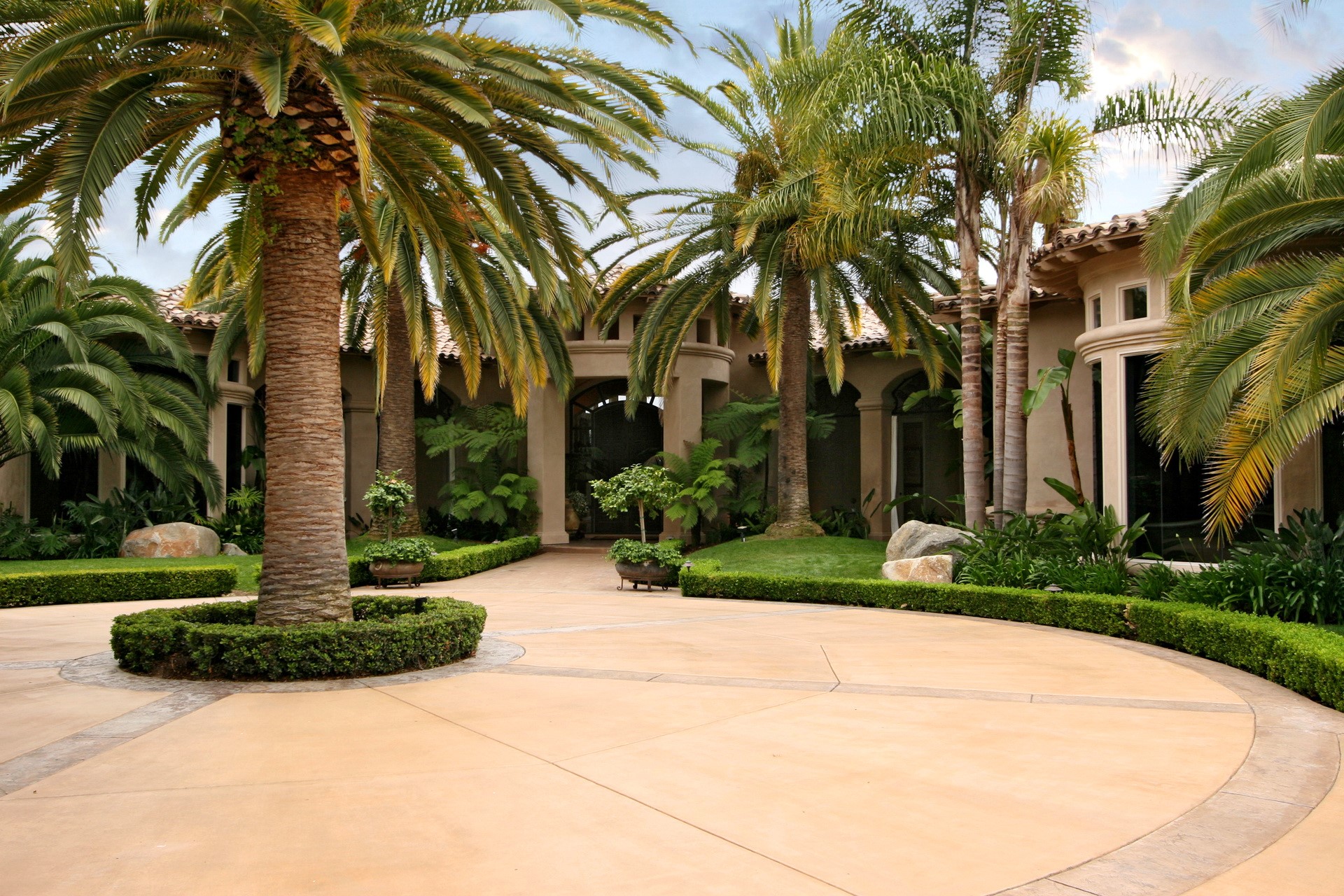 Luxury House in Rancho Santa Fe, California HD Wallpaper