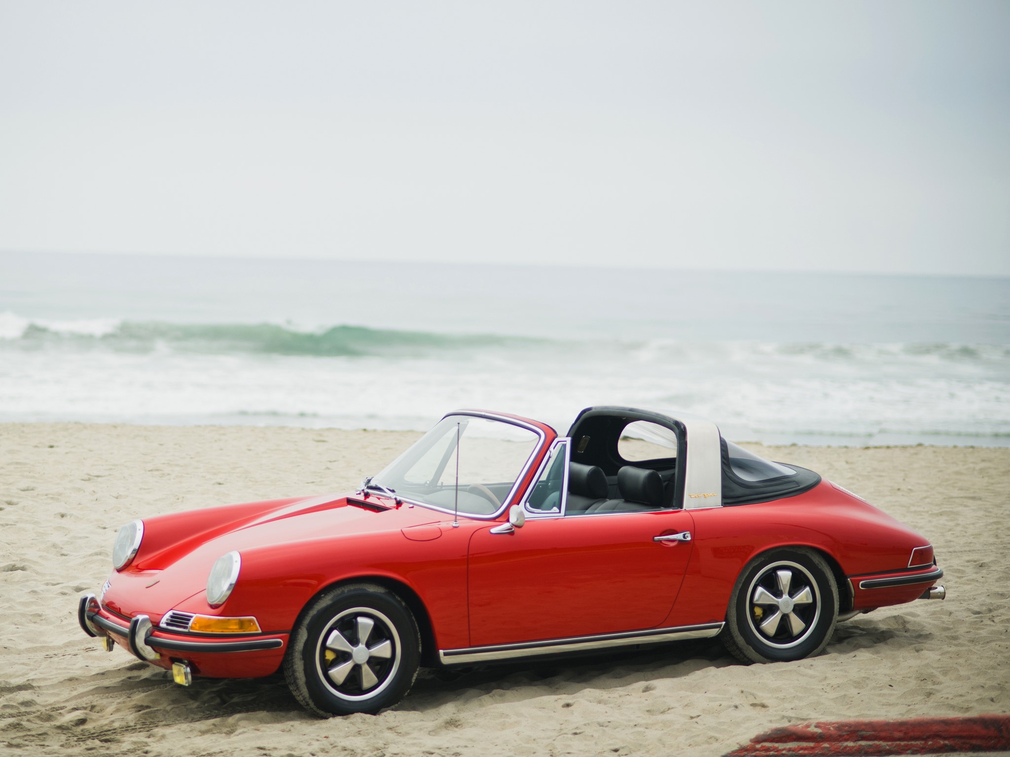 1967 Porsche 911 S 2.0 Targa HD Wallpaper