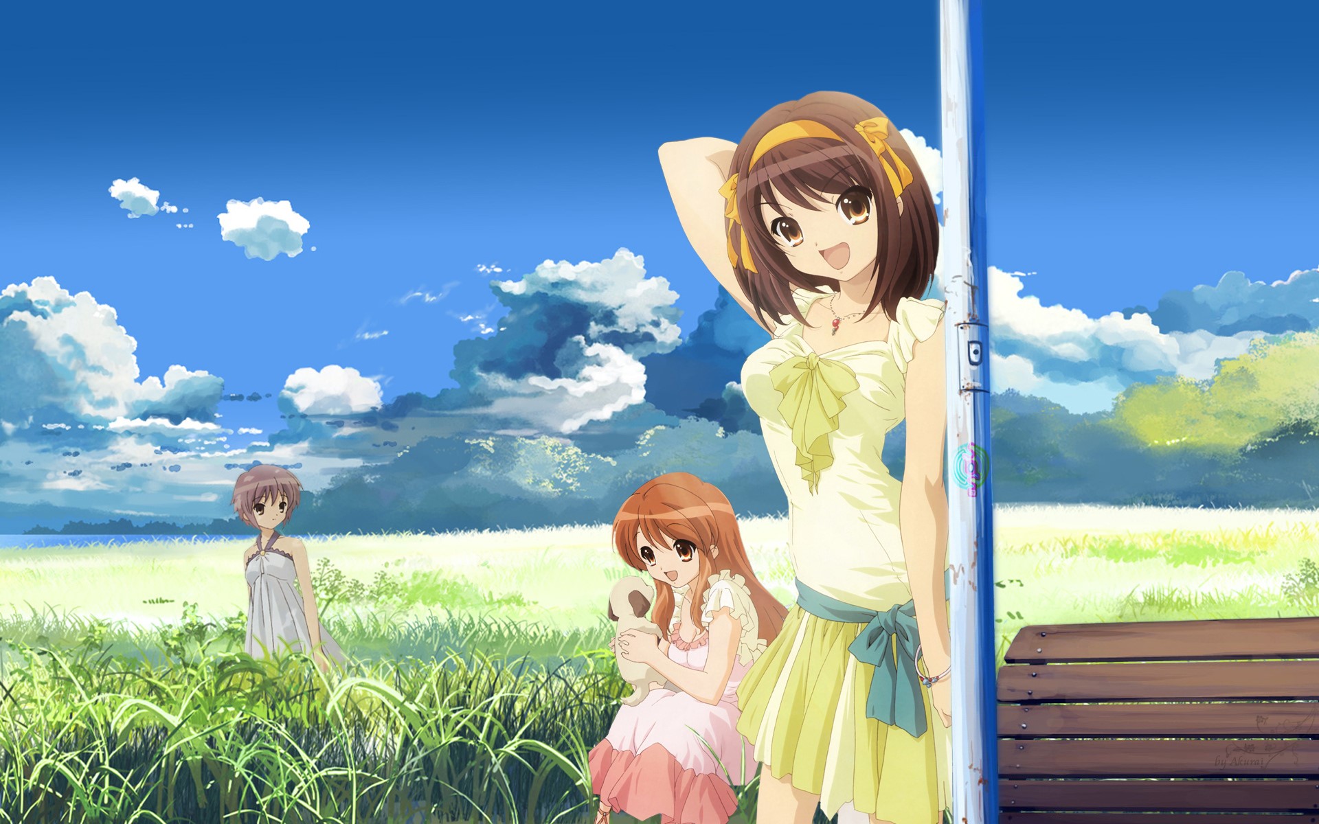 The Melancholy of Haruhi Suzumiya HD Wallpaper