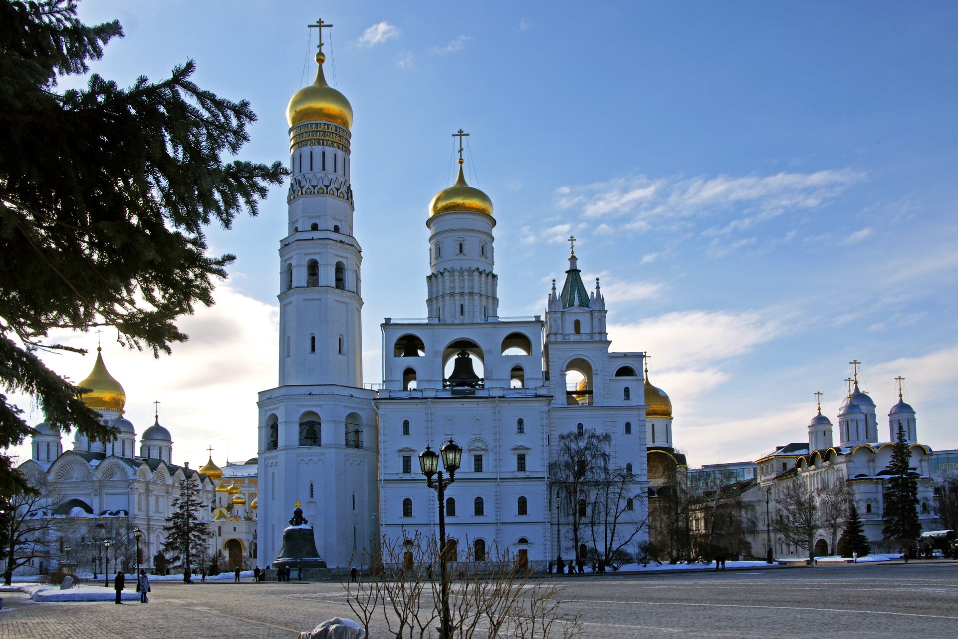 Ivan the Great Bell Tower, Moscow Kremlin HD Wallpaper