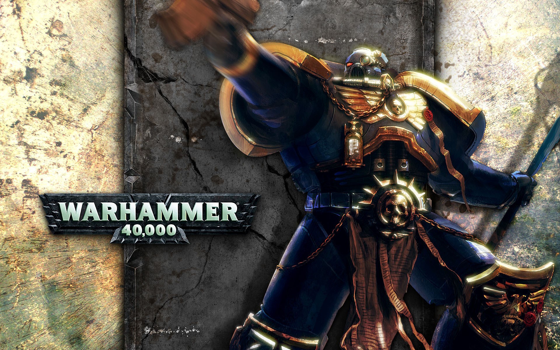 Warhammer 40,000 Space Marine HD Wallpaper