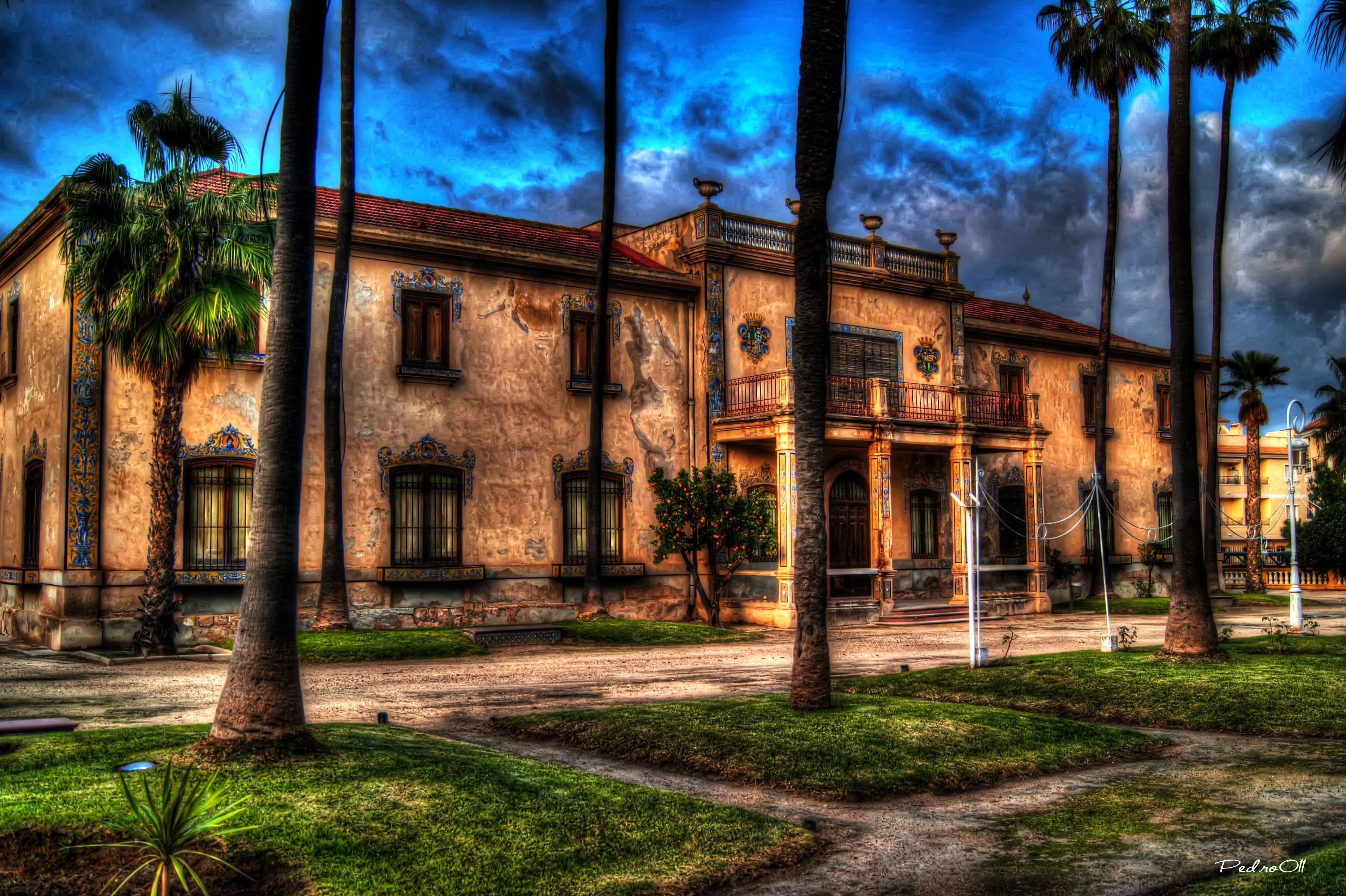 Palacio Marques de Fontalba Jacarilla Spain HD Wallpaper