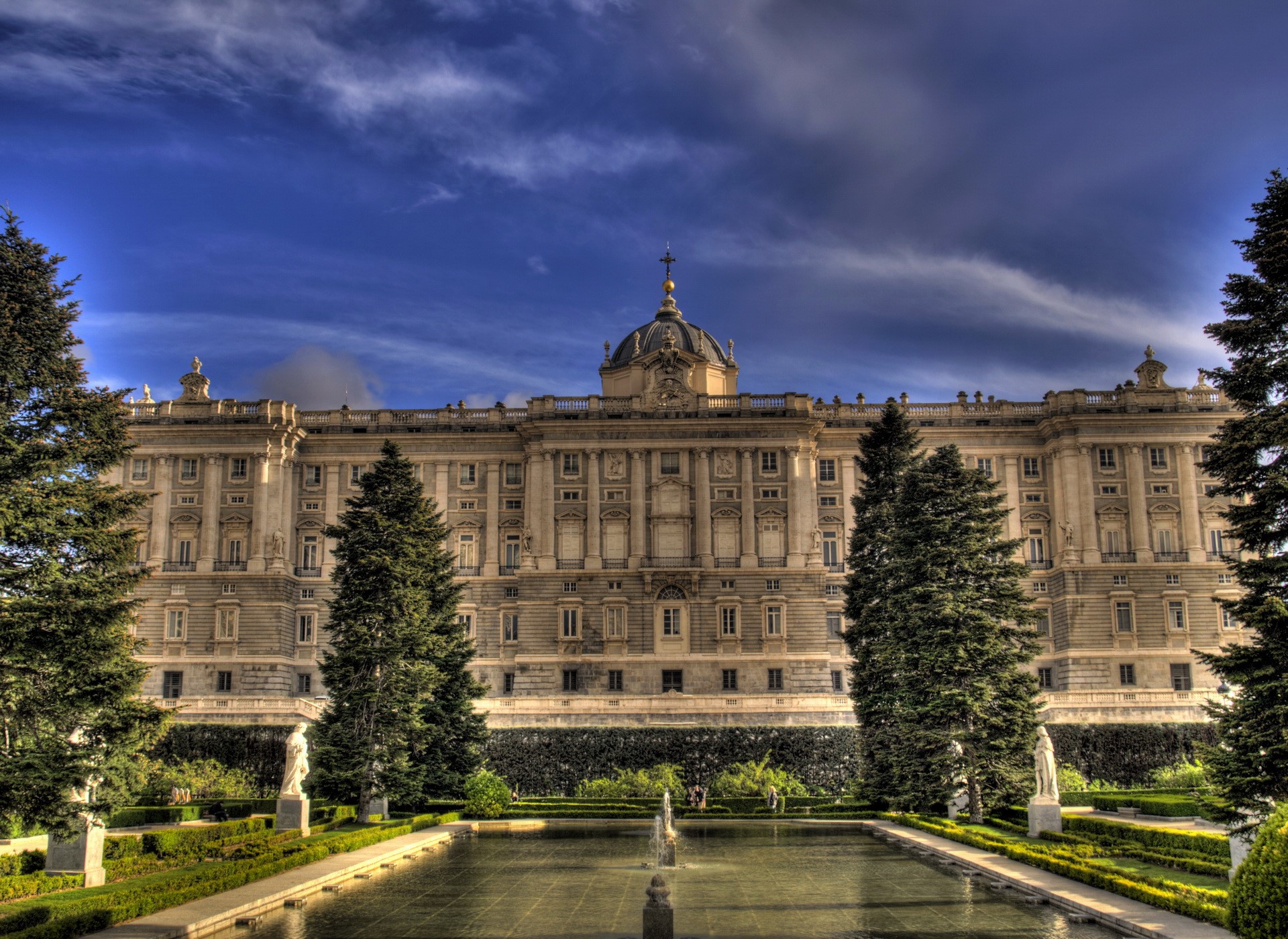 Royal Palace of Madrid, Spain HD Wallpaper