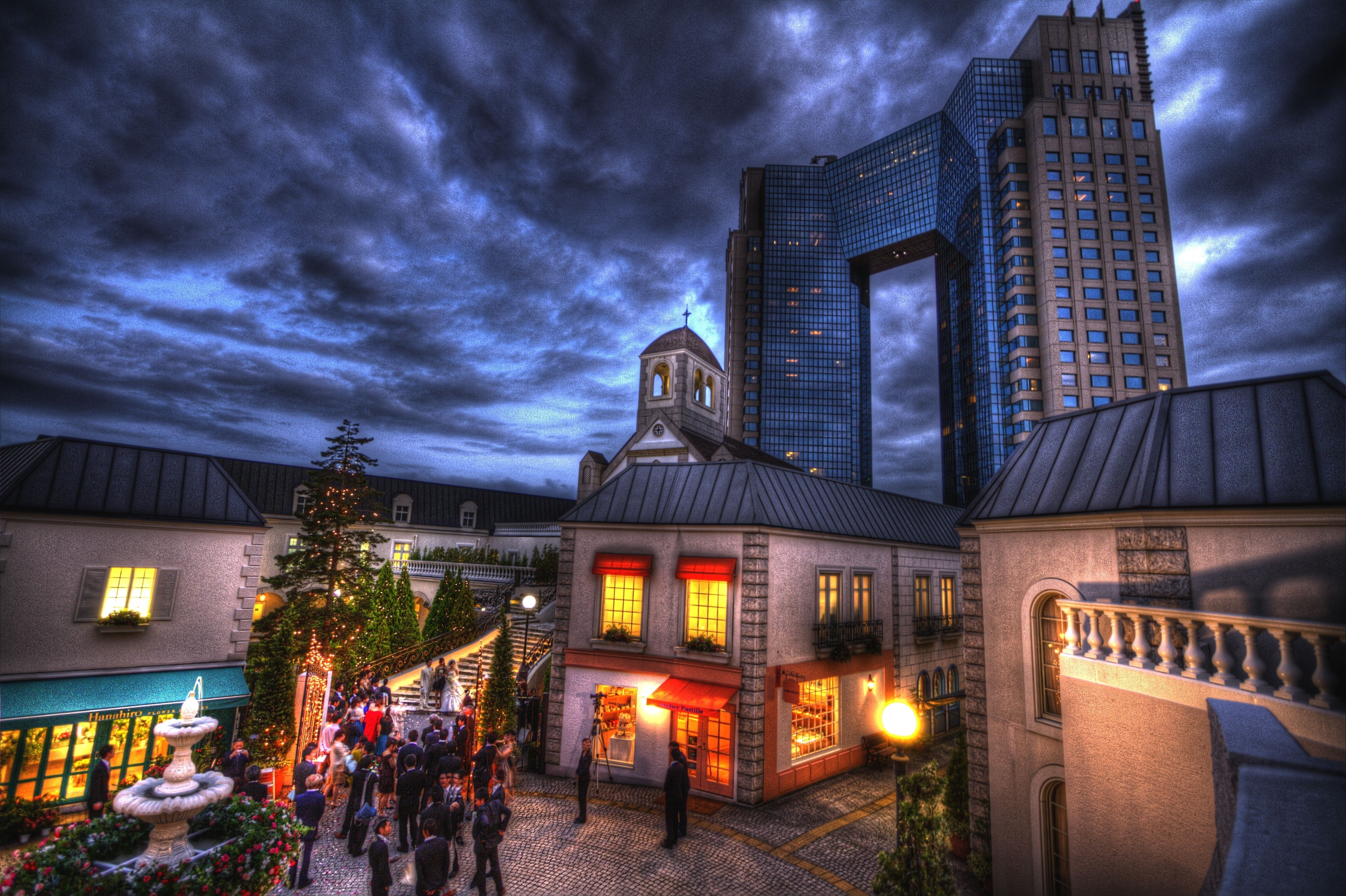 4K Japan Tokyo cityscape at dusk HD Wallpaper