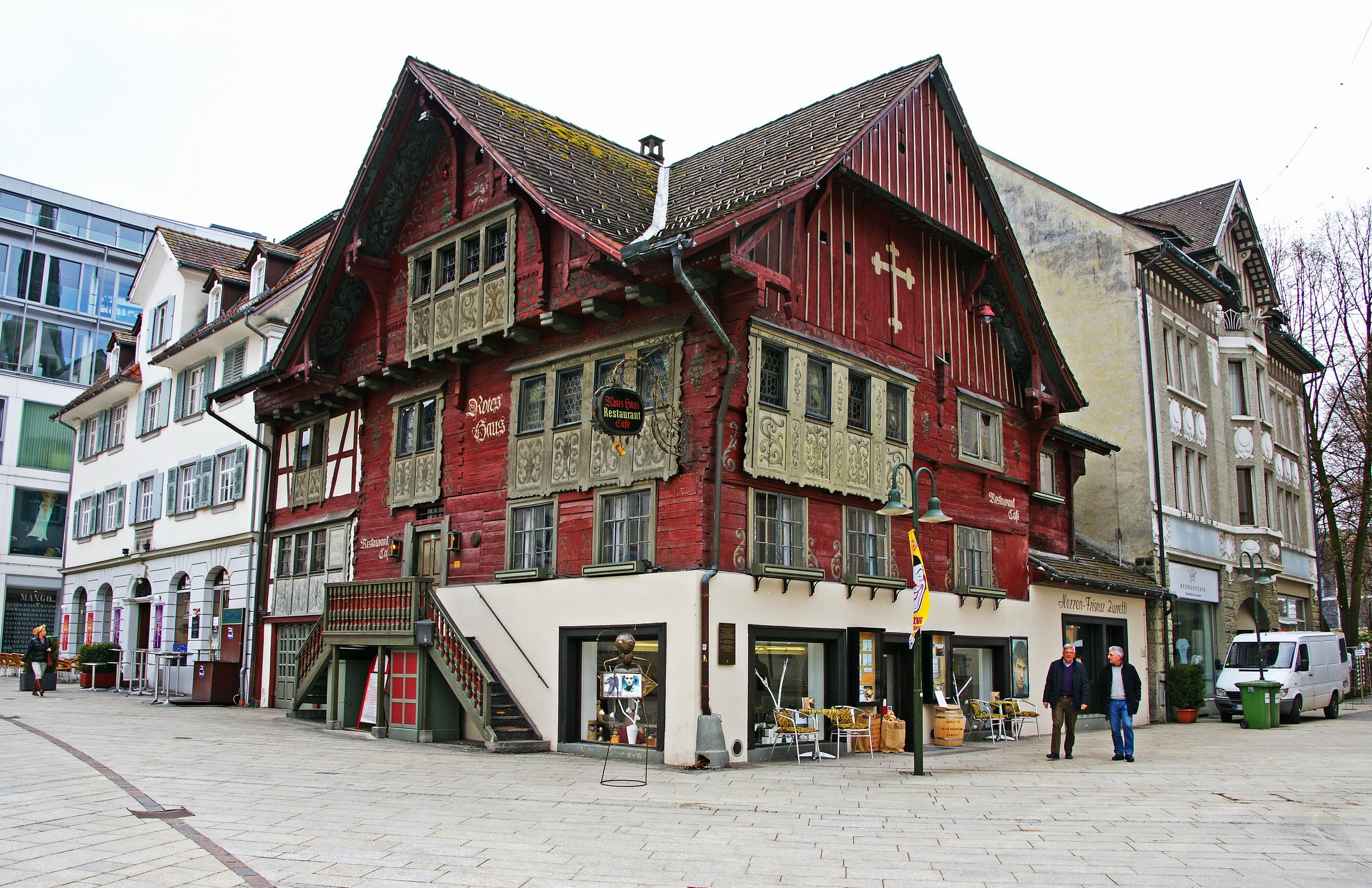 Houses Austria HD Wallpaper