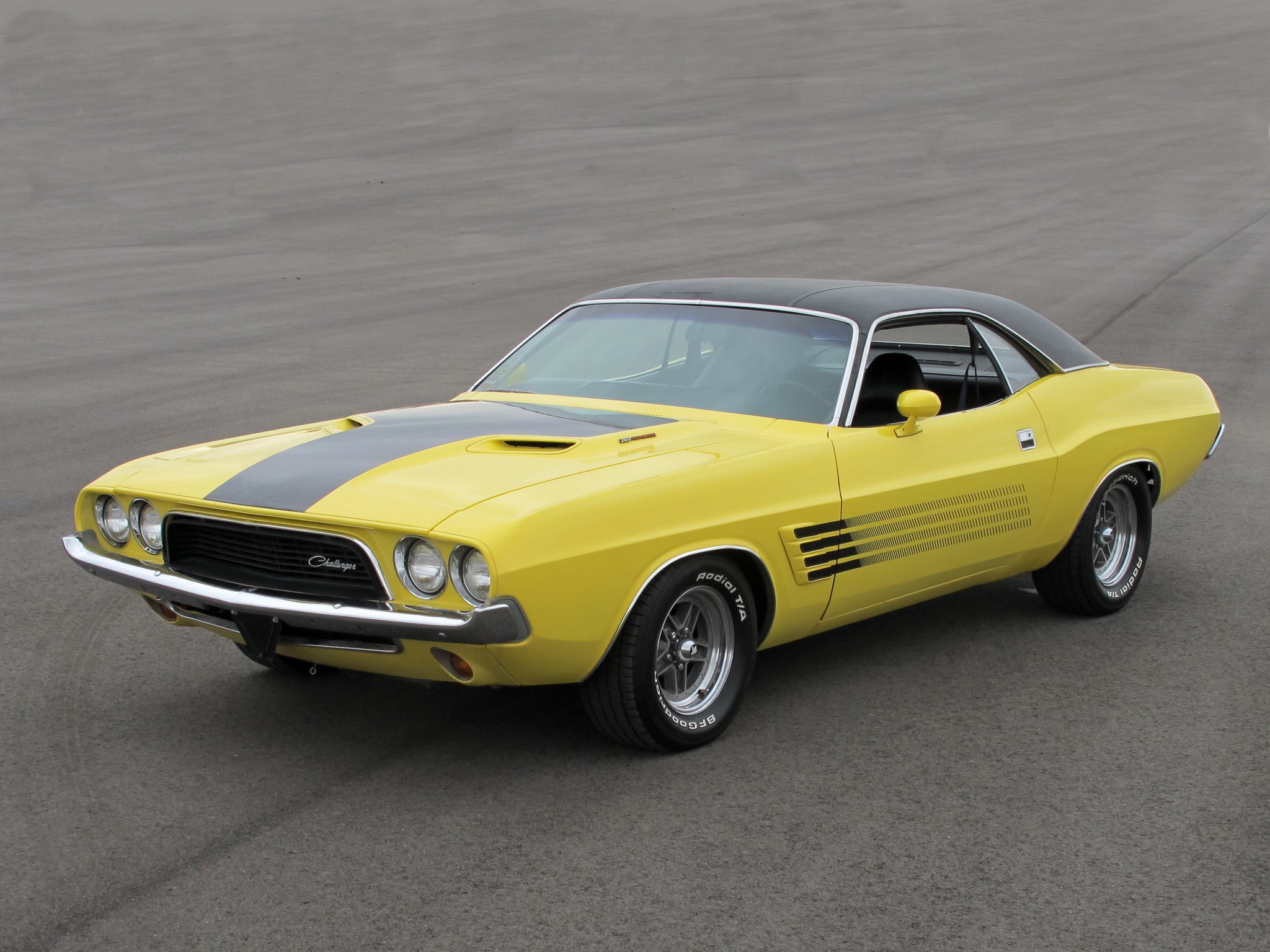 1974 Dodge Challenger Rallye HD Wallpaper