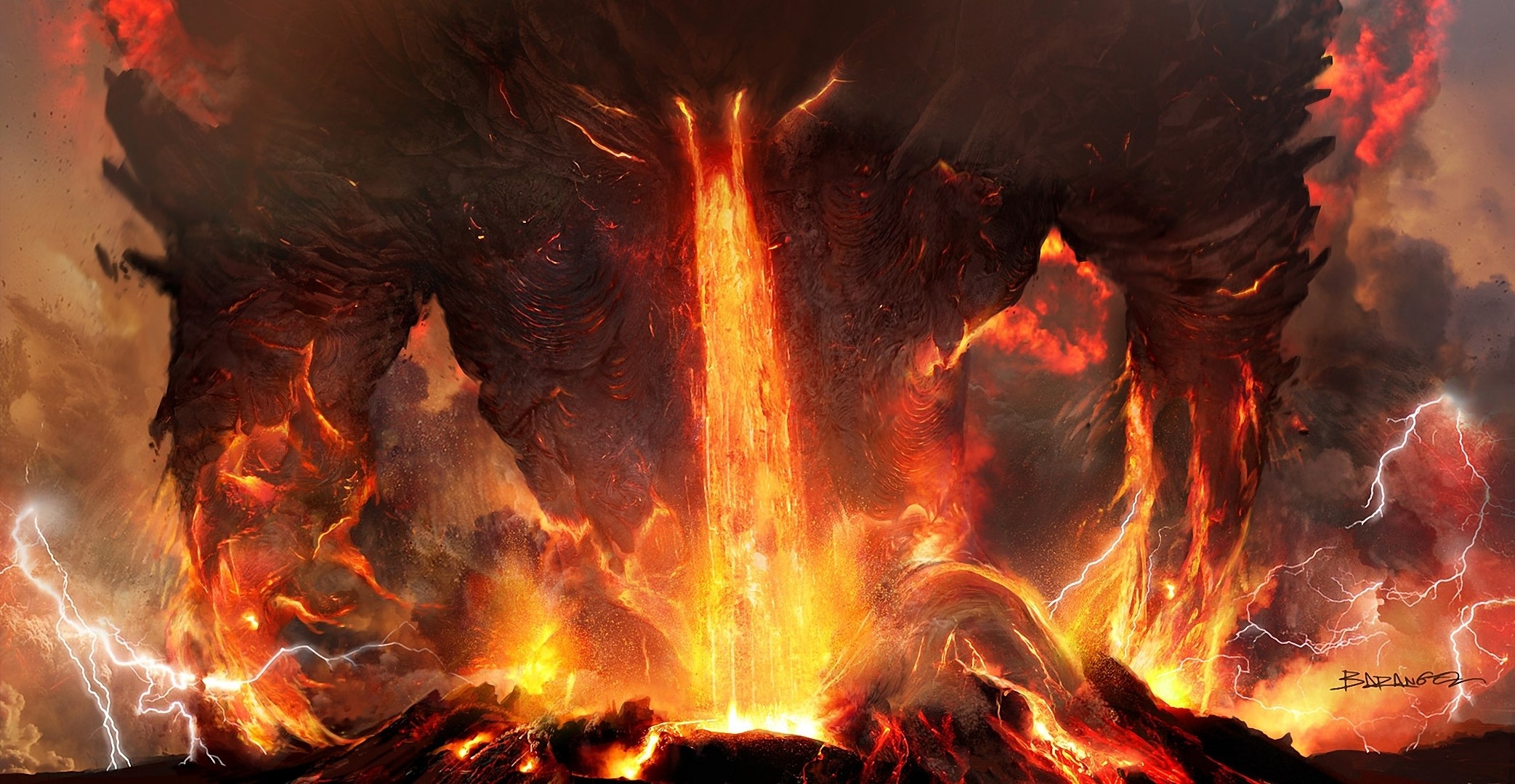 Wrath of the Titans: Volcanic Eruption HD Wallpaper