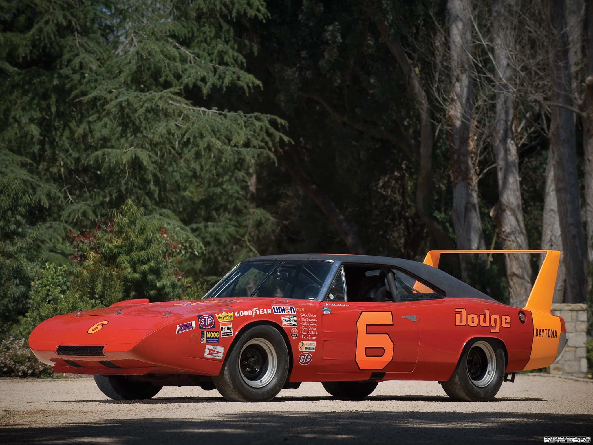 1969 Dodge Charger Daytona NASCAR race car HD Wallpaper