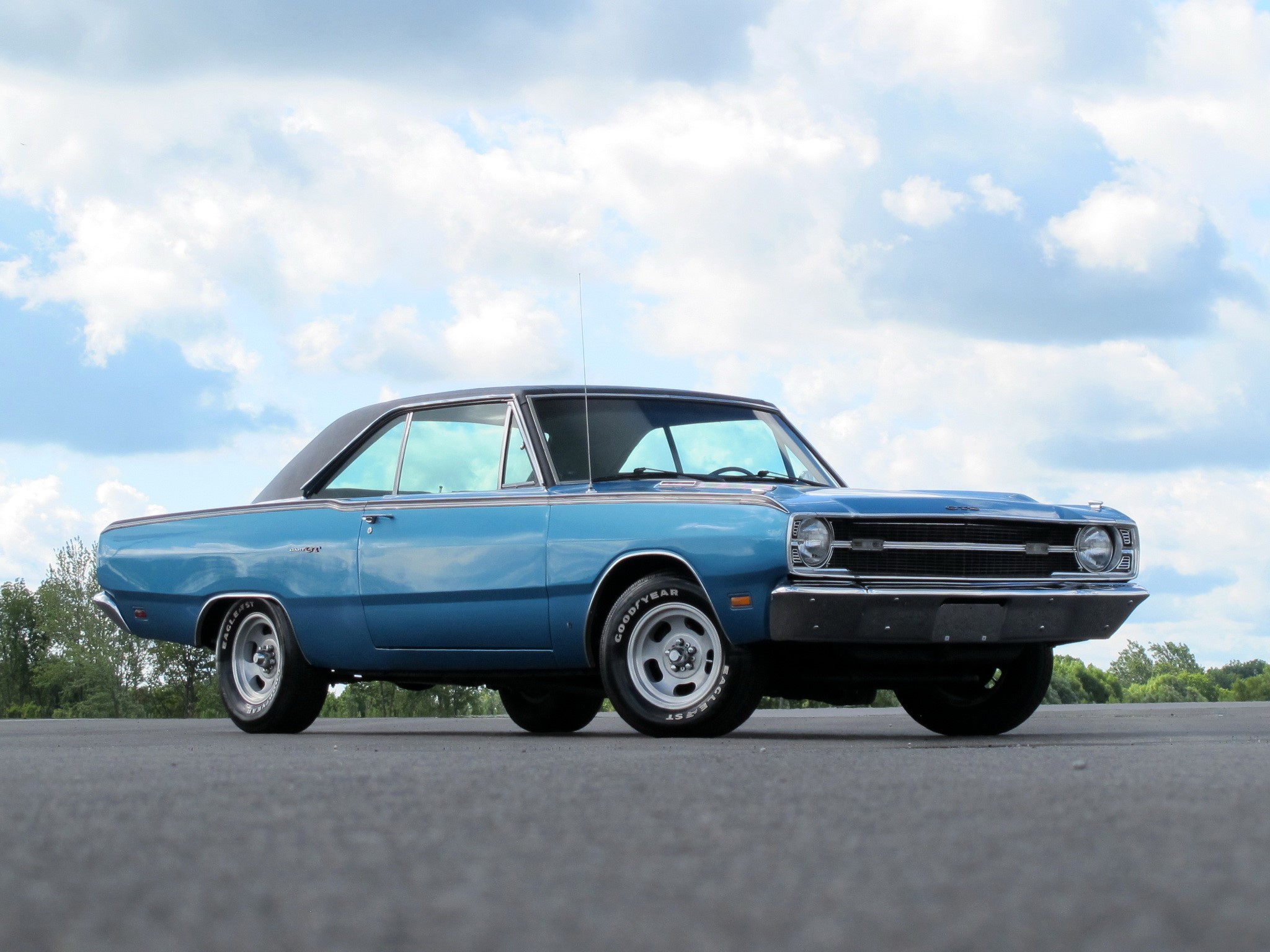1969 Dodge Dart GTS HD Wallpaper