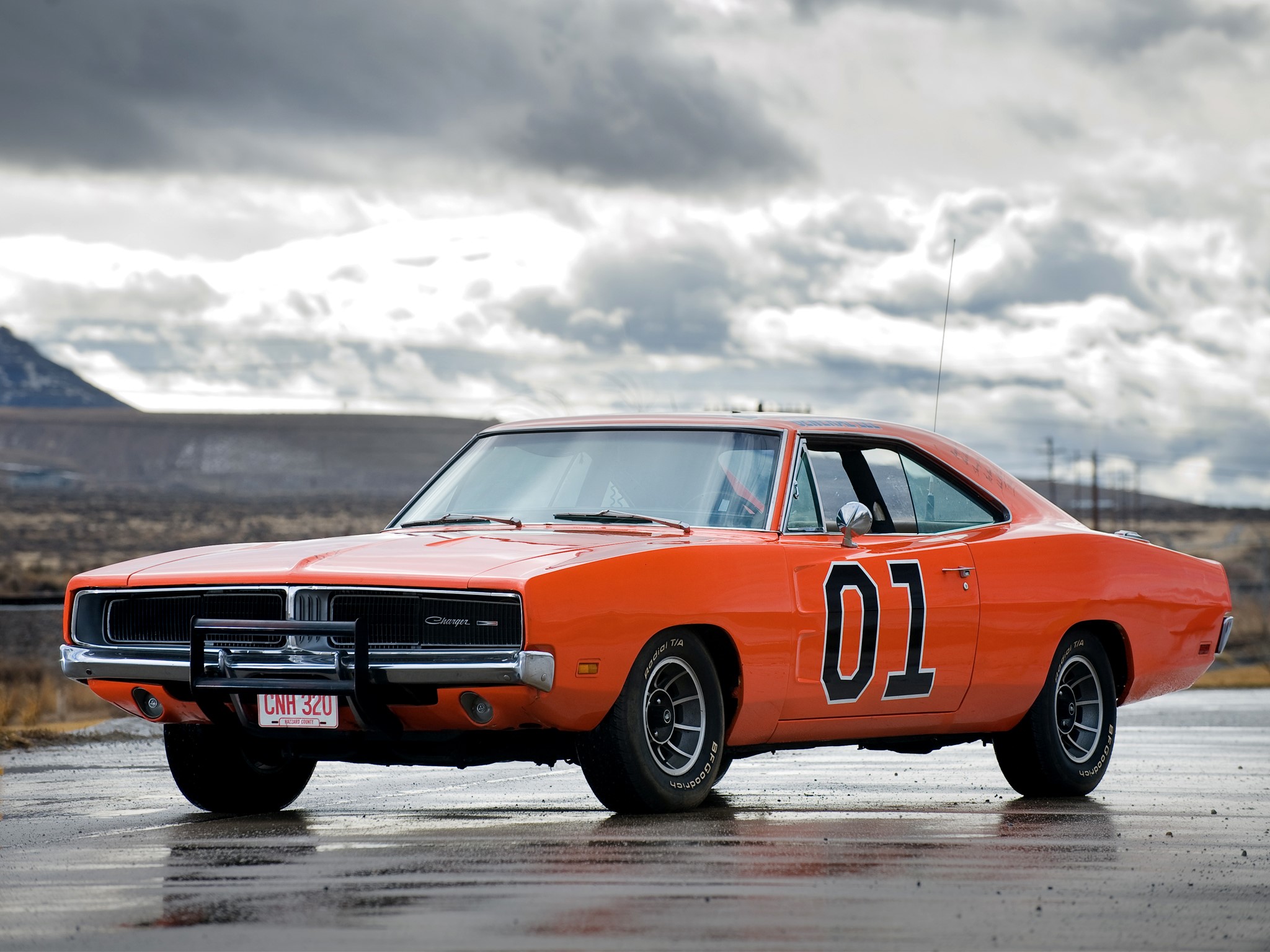 1969 Dodge Charger General Lee HD Wallpaper