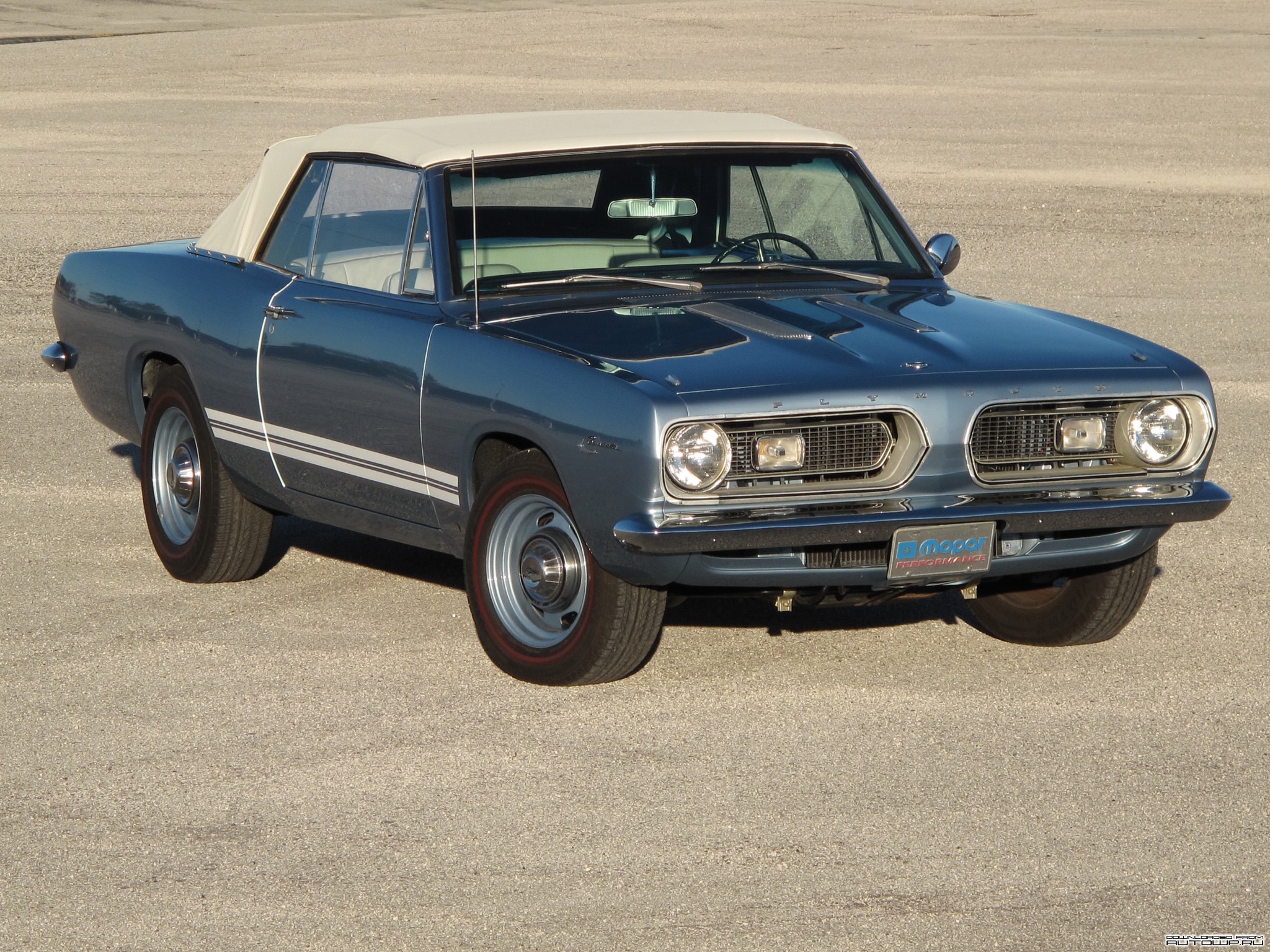 1967 Plymouth Barracuda Convertible HD Wallpaper