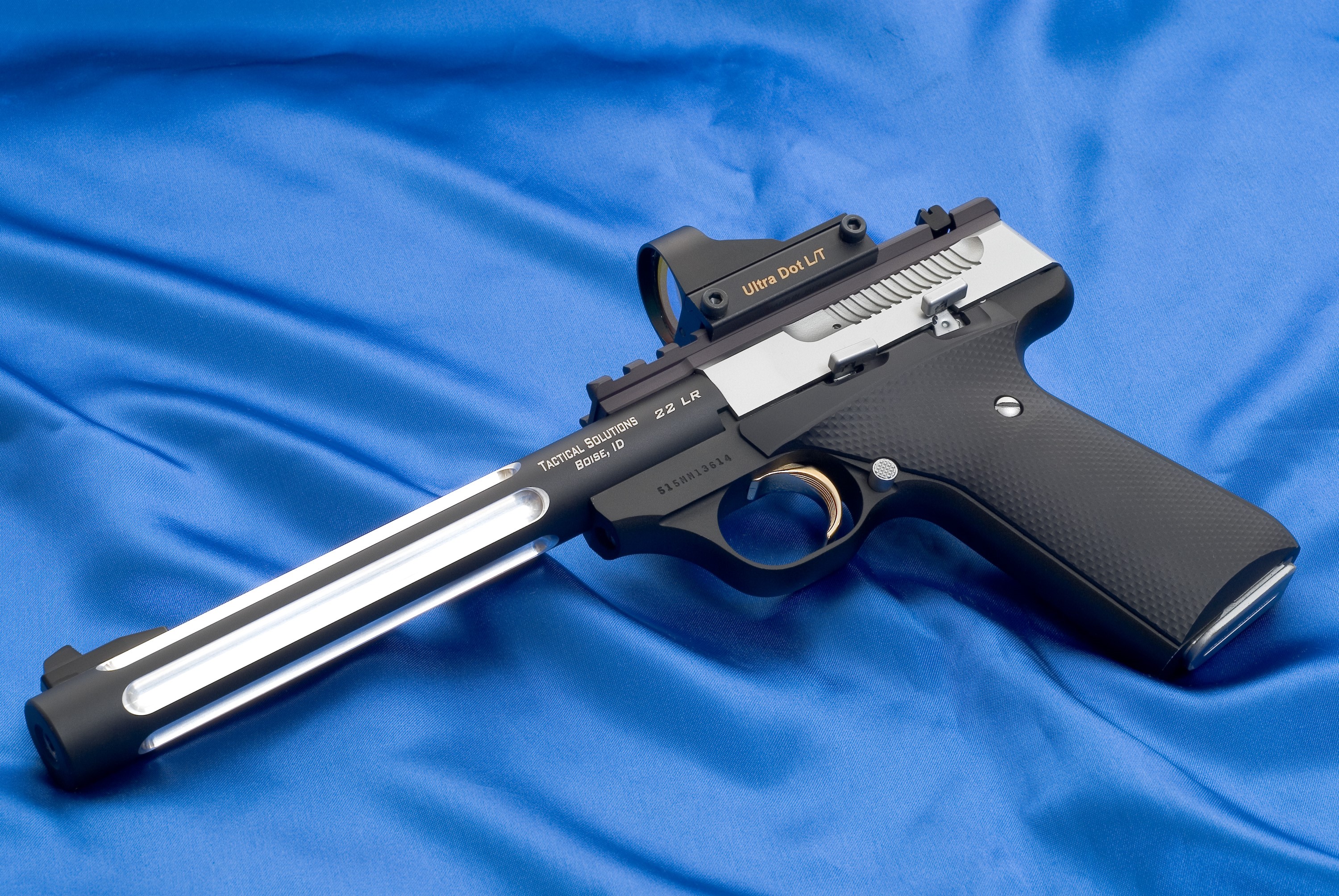 Tactical Solutions 22 LR Pistol with Ultra Dot L/T HD Wallpaper