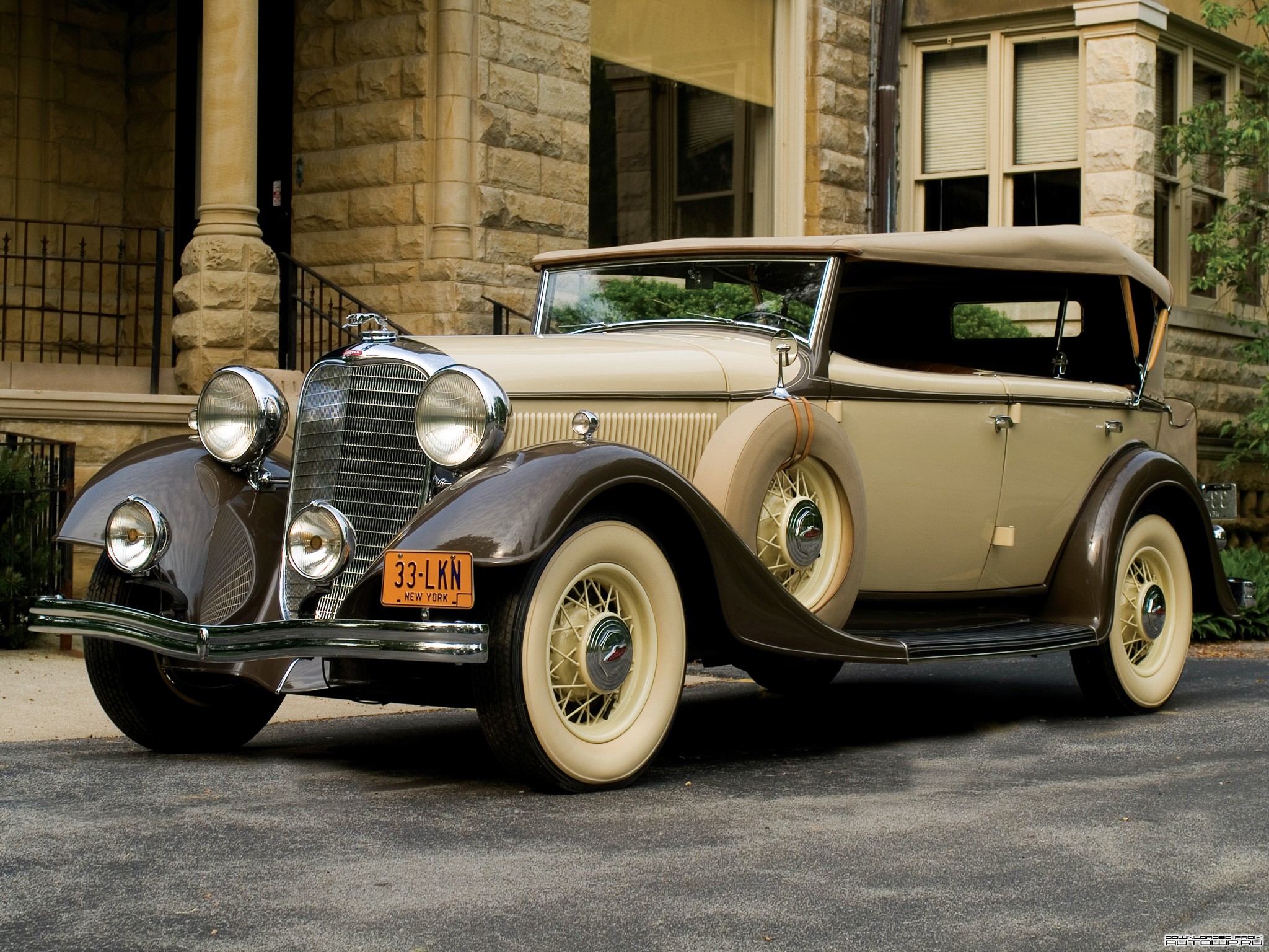 1933 Lincoln KA Dual Cowl Phaeton by Dietrich HD Wallpaper