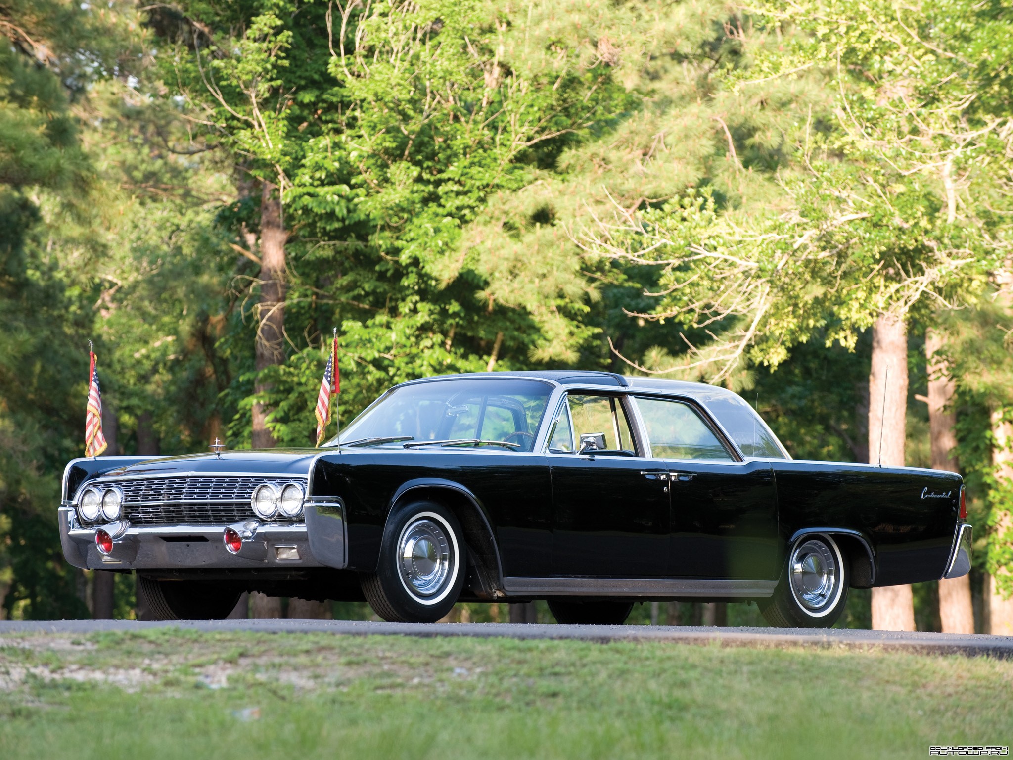 1962 Lincoln Continental Bubbletop Limousine HD Wallpaper
