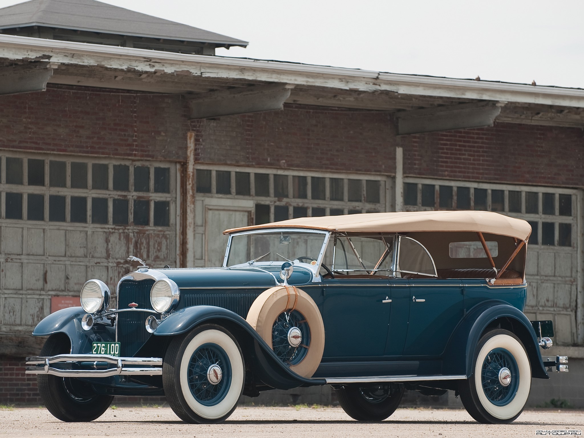 1931 Lincoln Model L Dual Cowl Phaeton HD Wallpaper