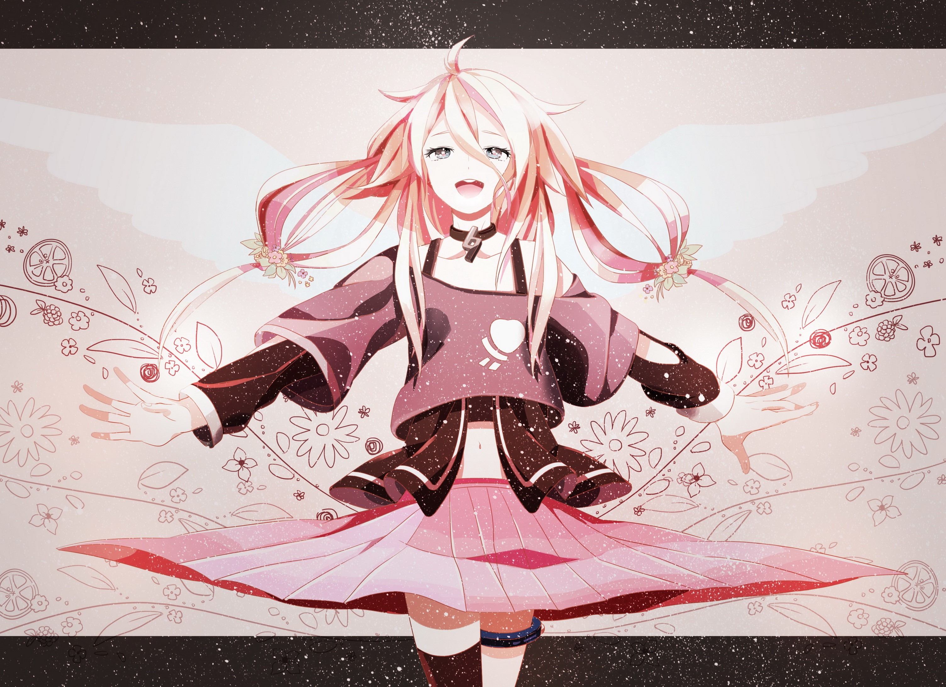 Luka Megurine Vocaloid Anime Art HD Wallpaper