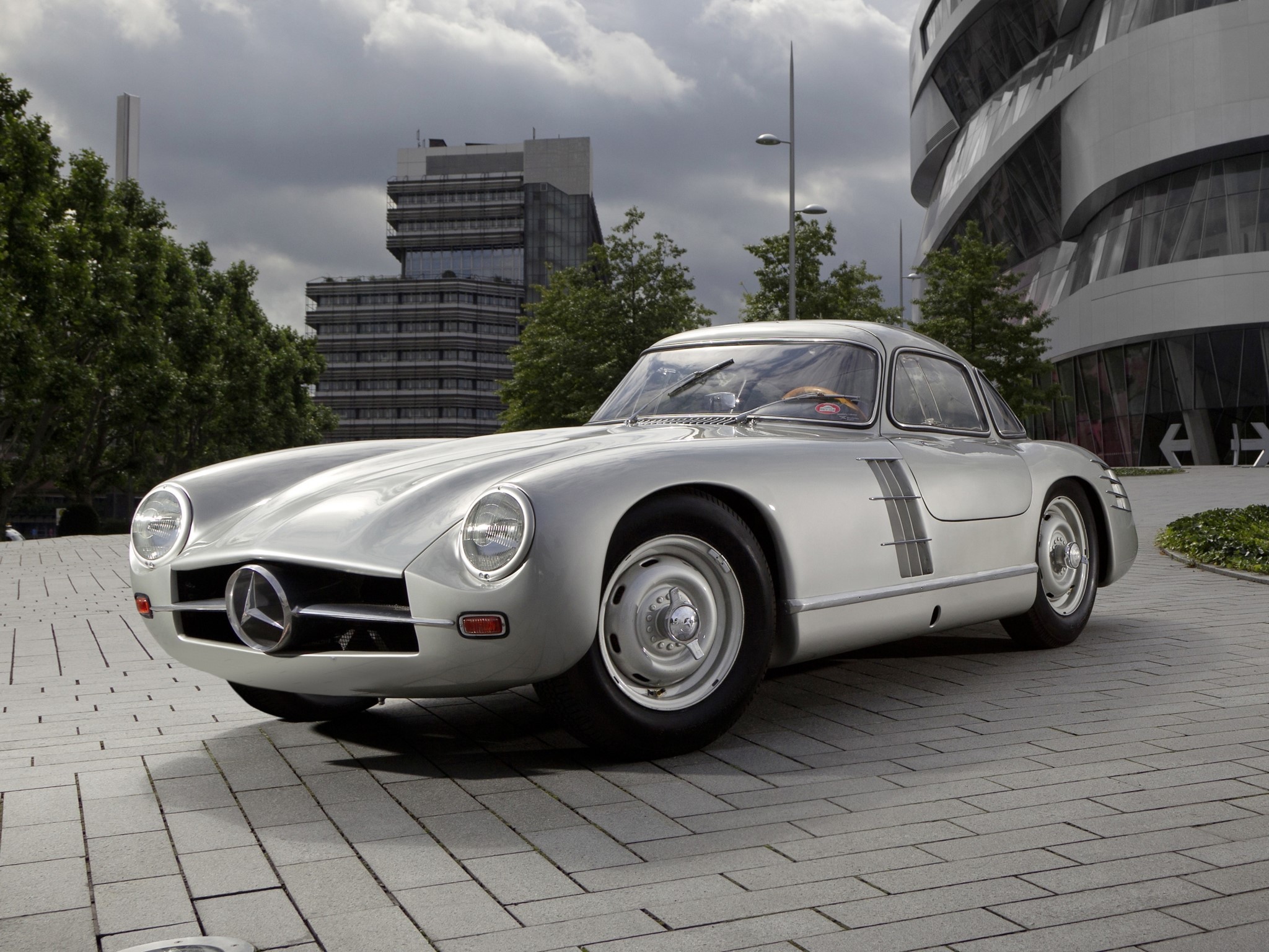 1953 Mercedes-Benz 300SL Transaxle Prototype HD Wallpaper