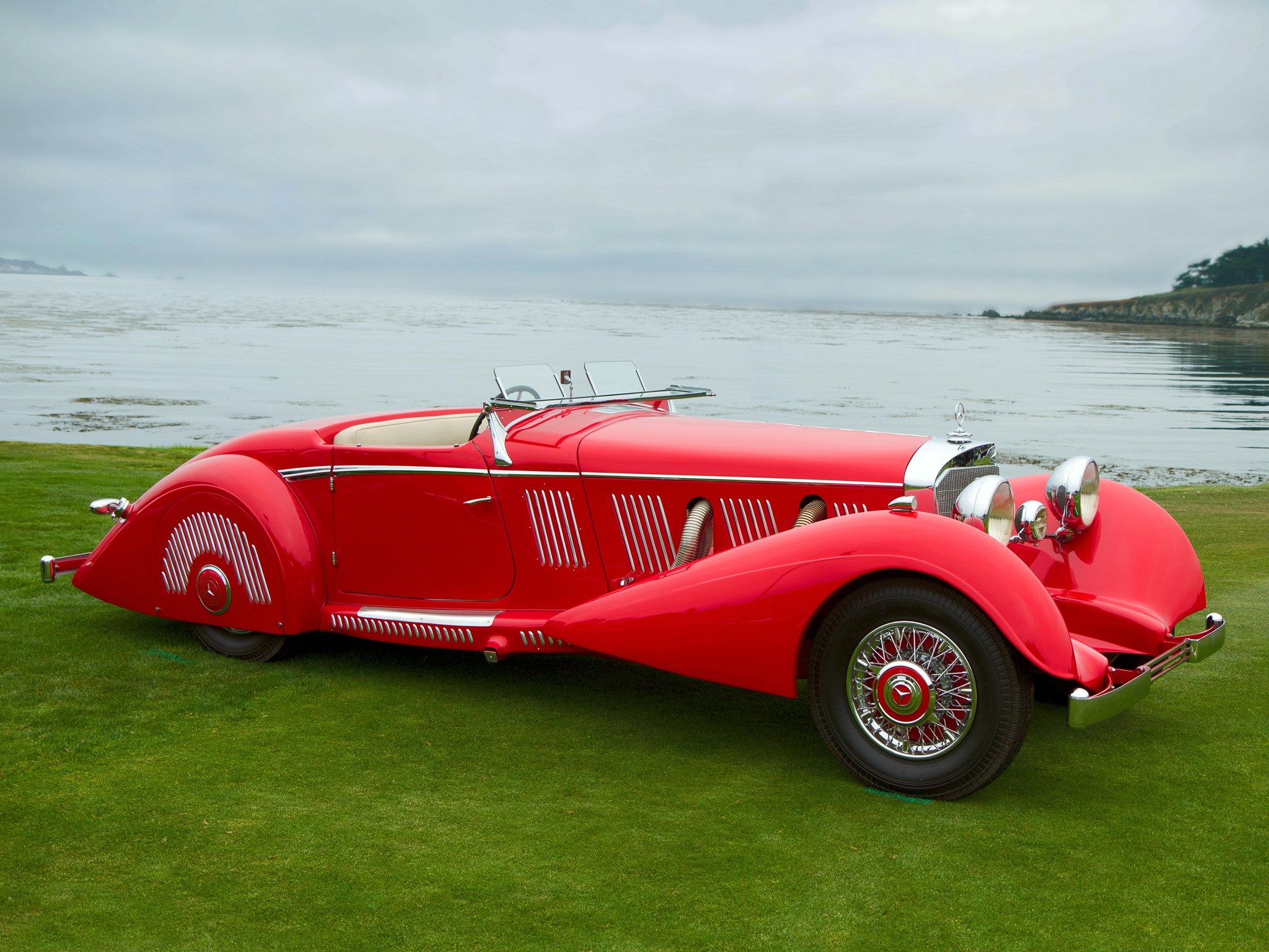 1937 Mercedes-Benz 540K Special Roadster by Mayfair HD Wallpaper