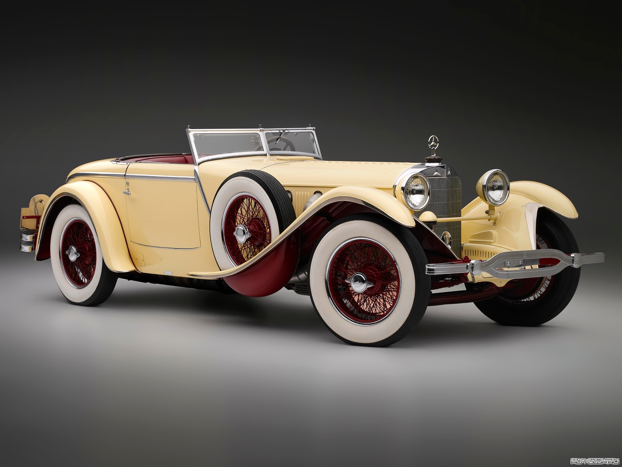 1928 Mercedes-Benz 680S Saoutchik Torpedo Roadster HD Wallpaper