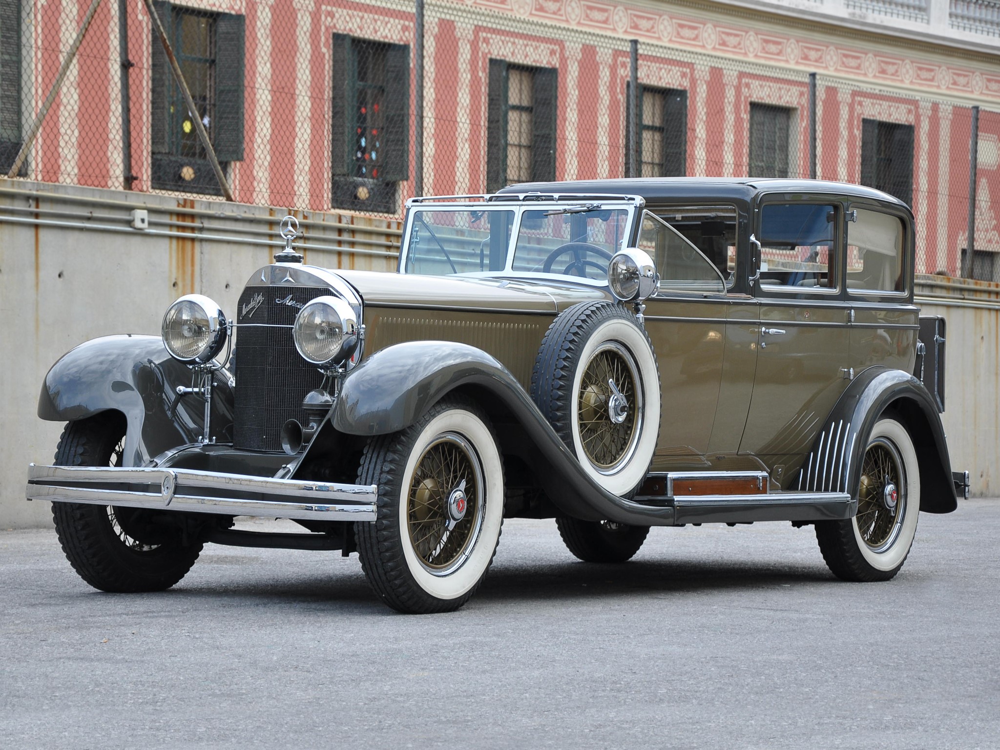 1929 Mercedes-Benz 630K by Castagna HD Wallpaper