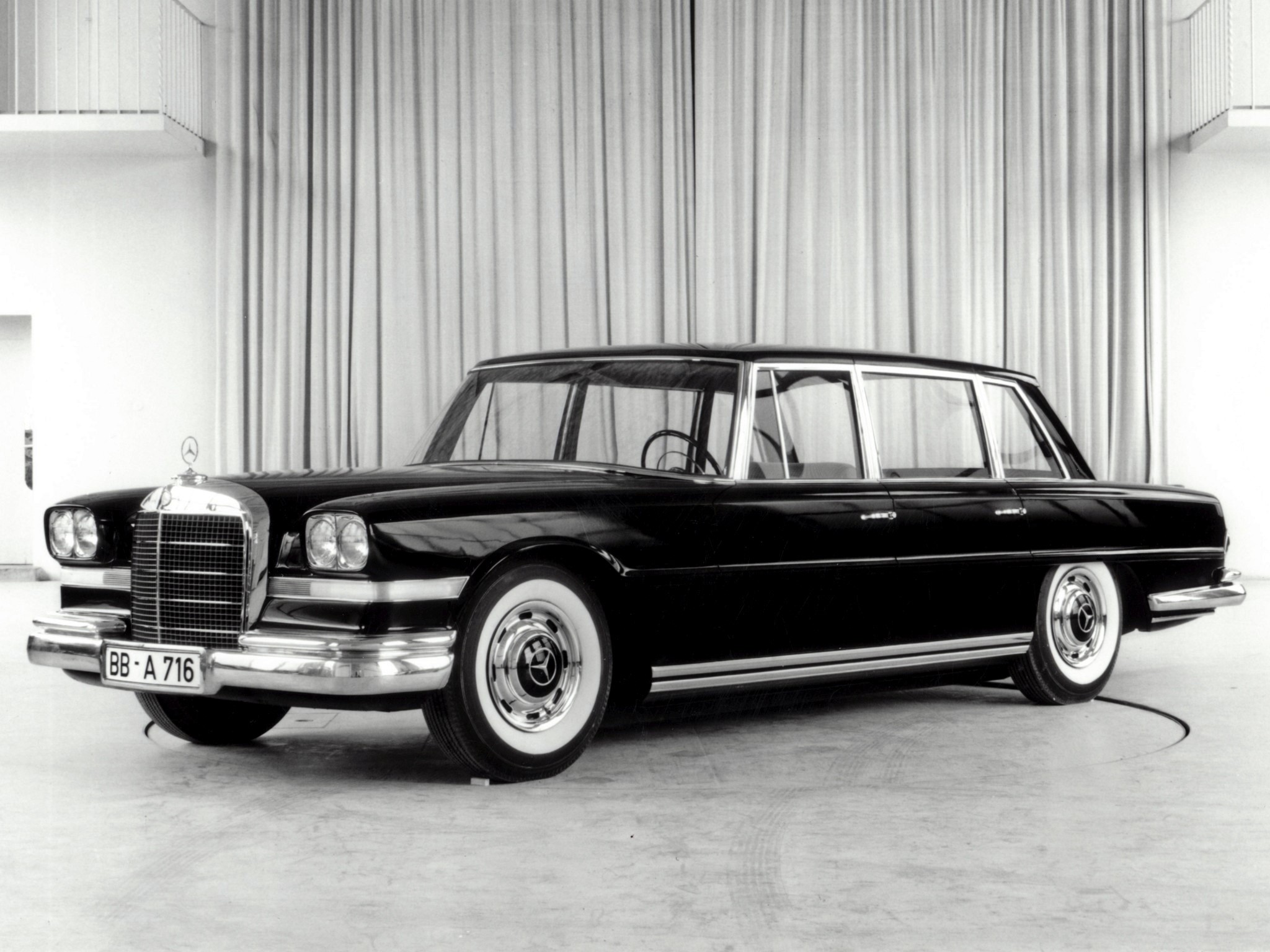 Mercedes-Benz 600 Prototype (W100) 1960 HD Wallpaper