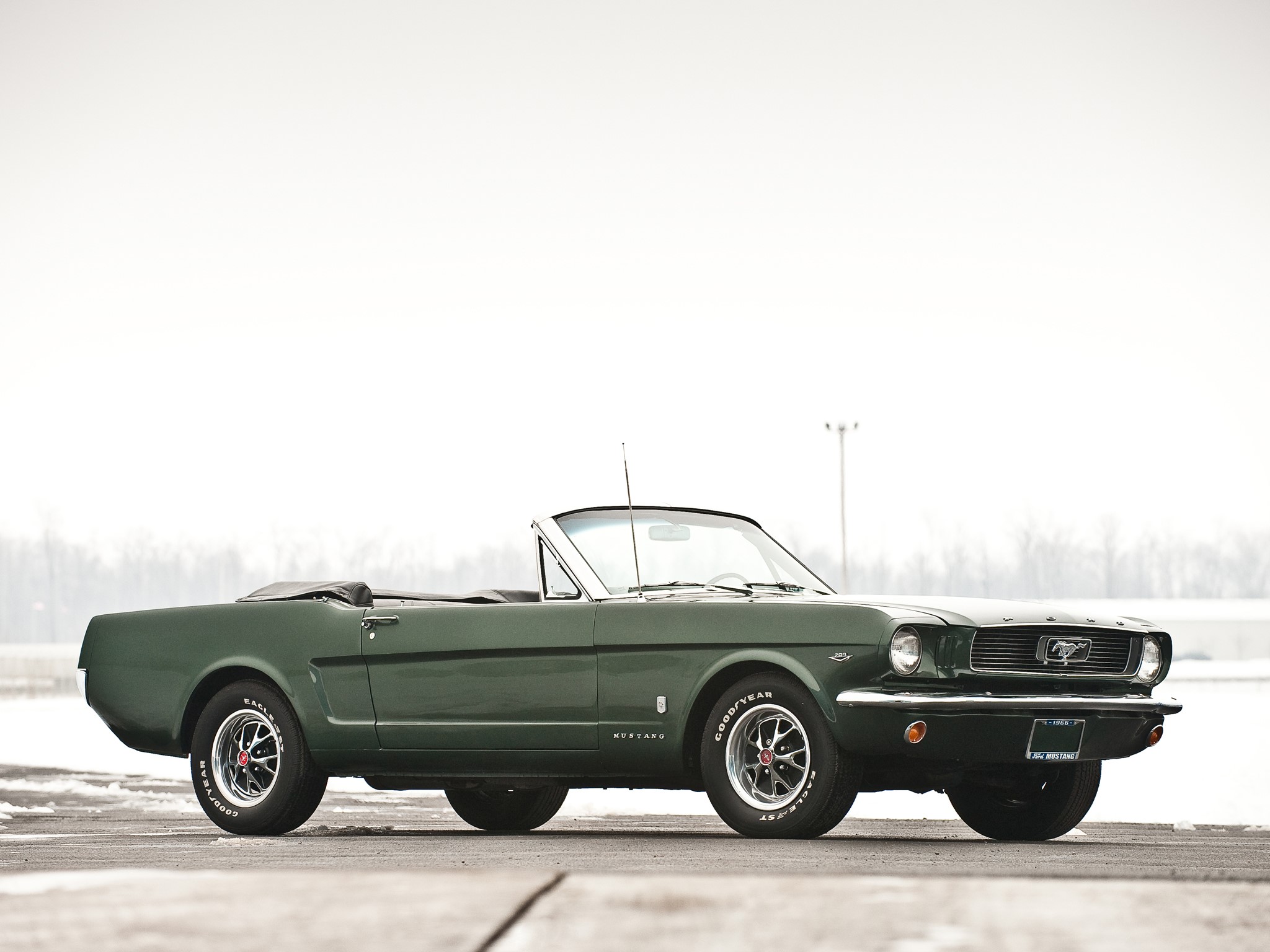1966 Ford Mustang GT Convertible HD Wallpaper