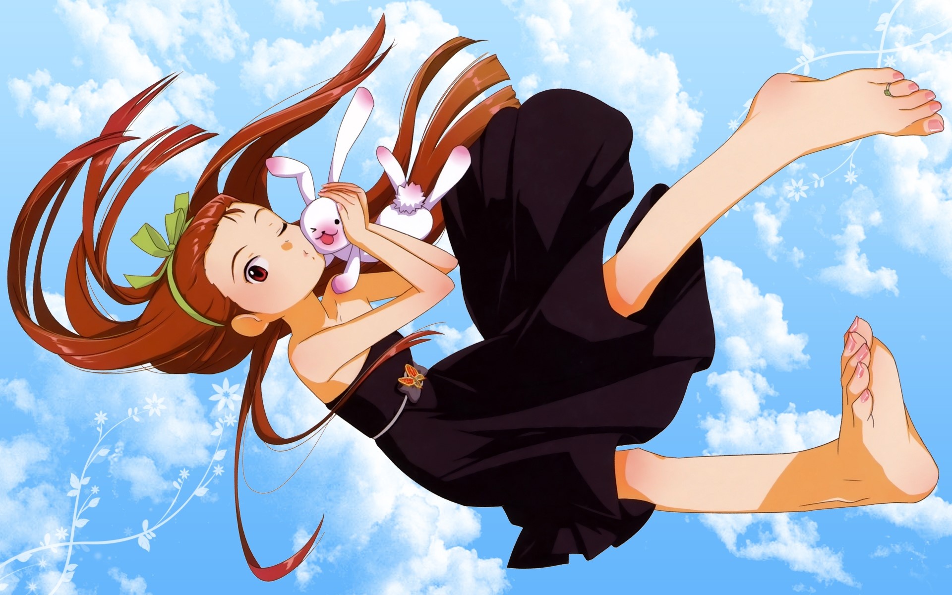 Ami Mizuno from Idolmaster Xenoglossia falling HD Wallpaper