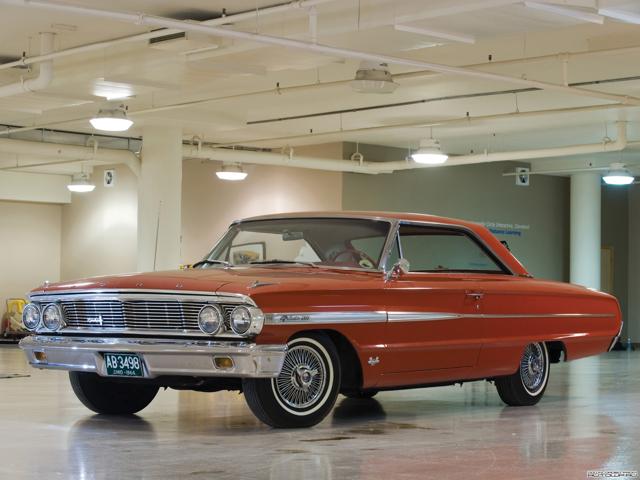 Galaxie 500 2-door Hardtop 1964 Ford HD Wallpaper