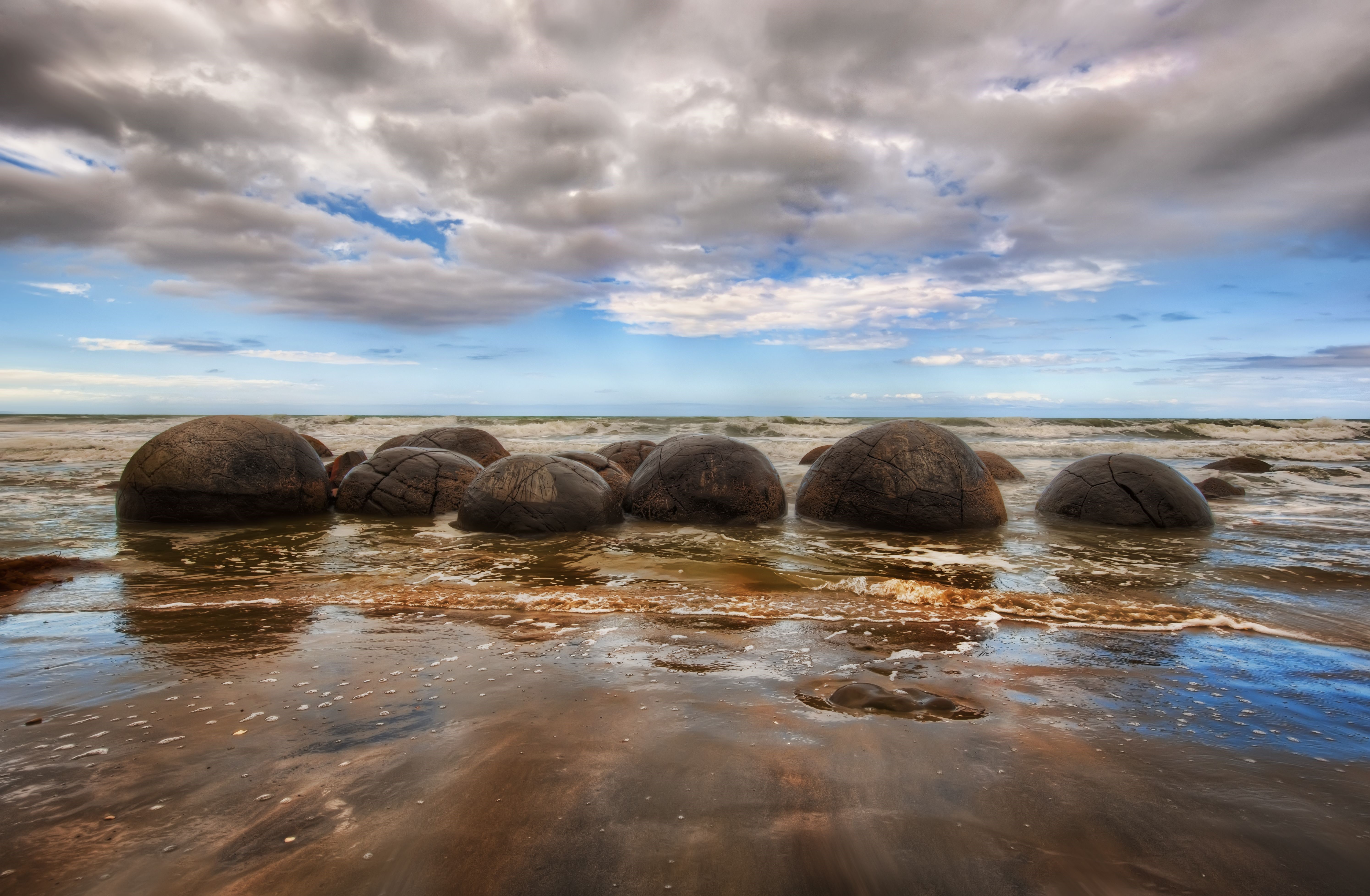 5K Coast HD Wallpaper