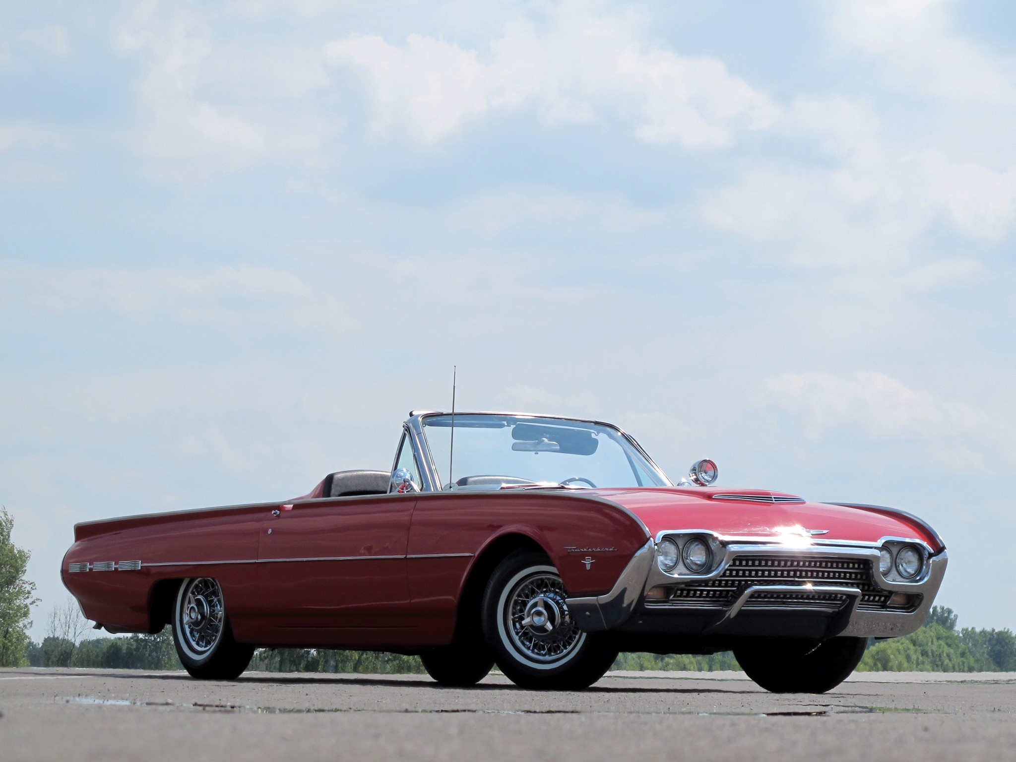Thunderbird Sports Roadster 1962 Ford Roadster HD Wallpaper