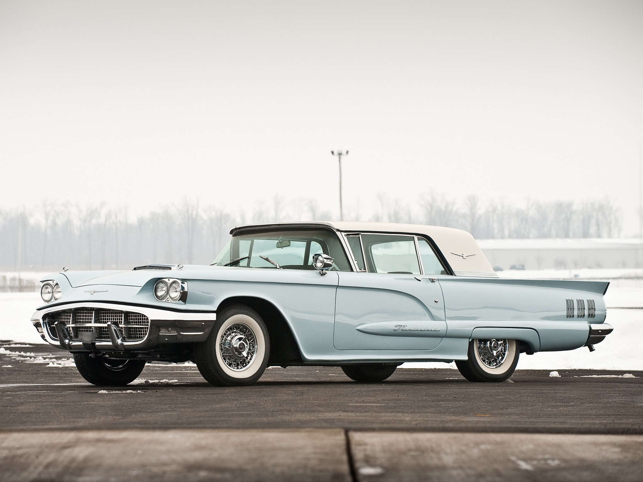 1960 Ford Thunderbird Hardtop Coupe HD Wallpaper