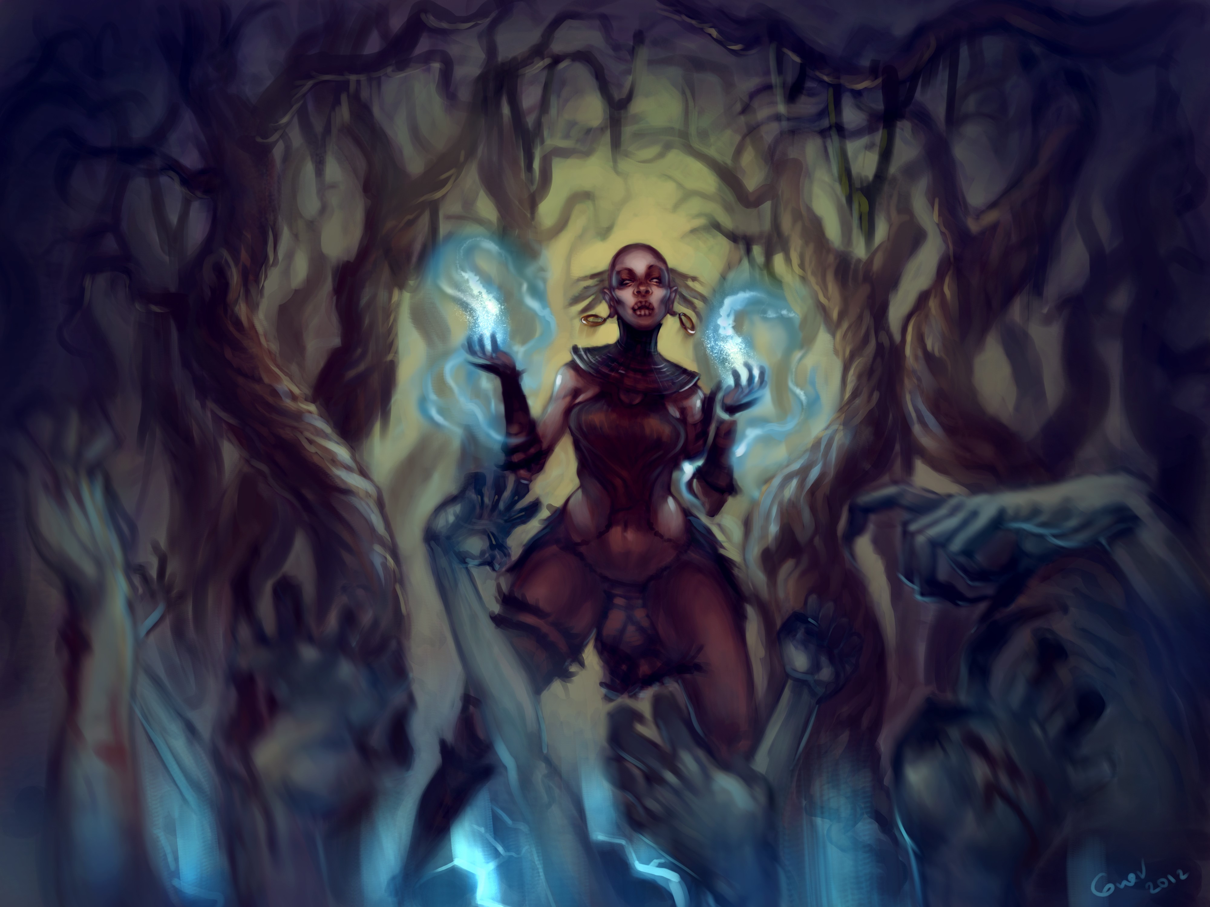 Witch Doctor from Diablo III HD Wallpaper