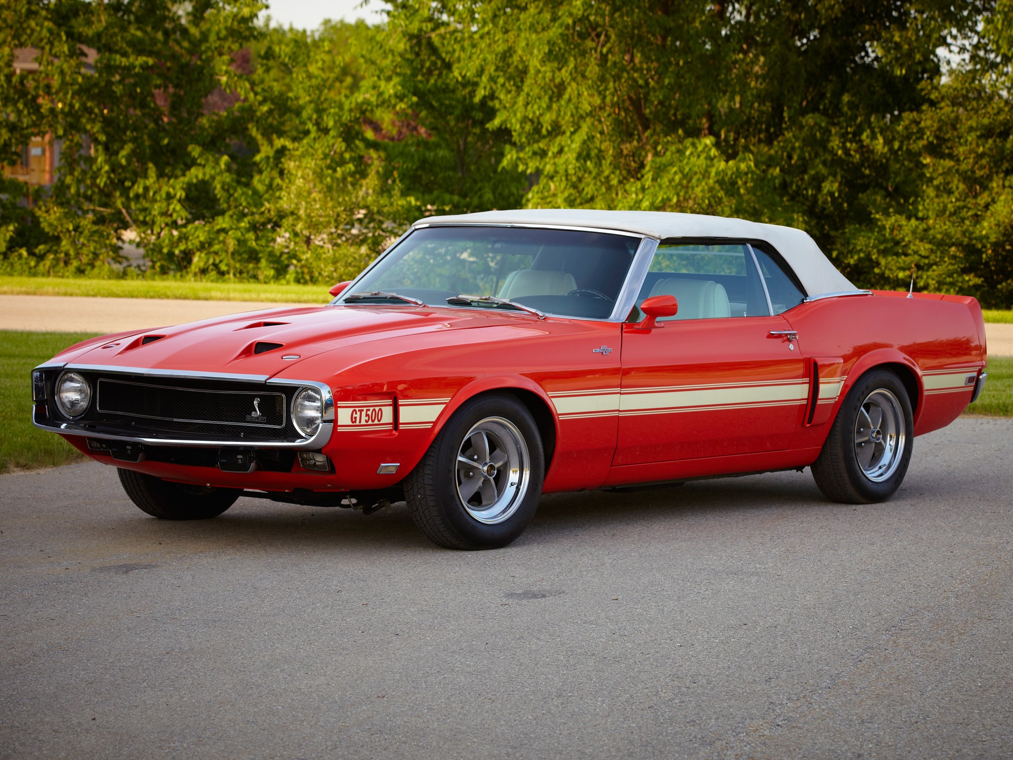 1969 Shelby GT500 Convertible HD Wallpaper