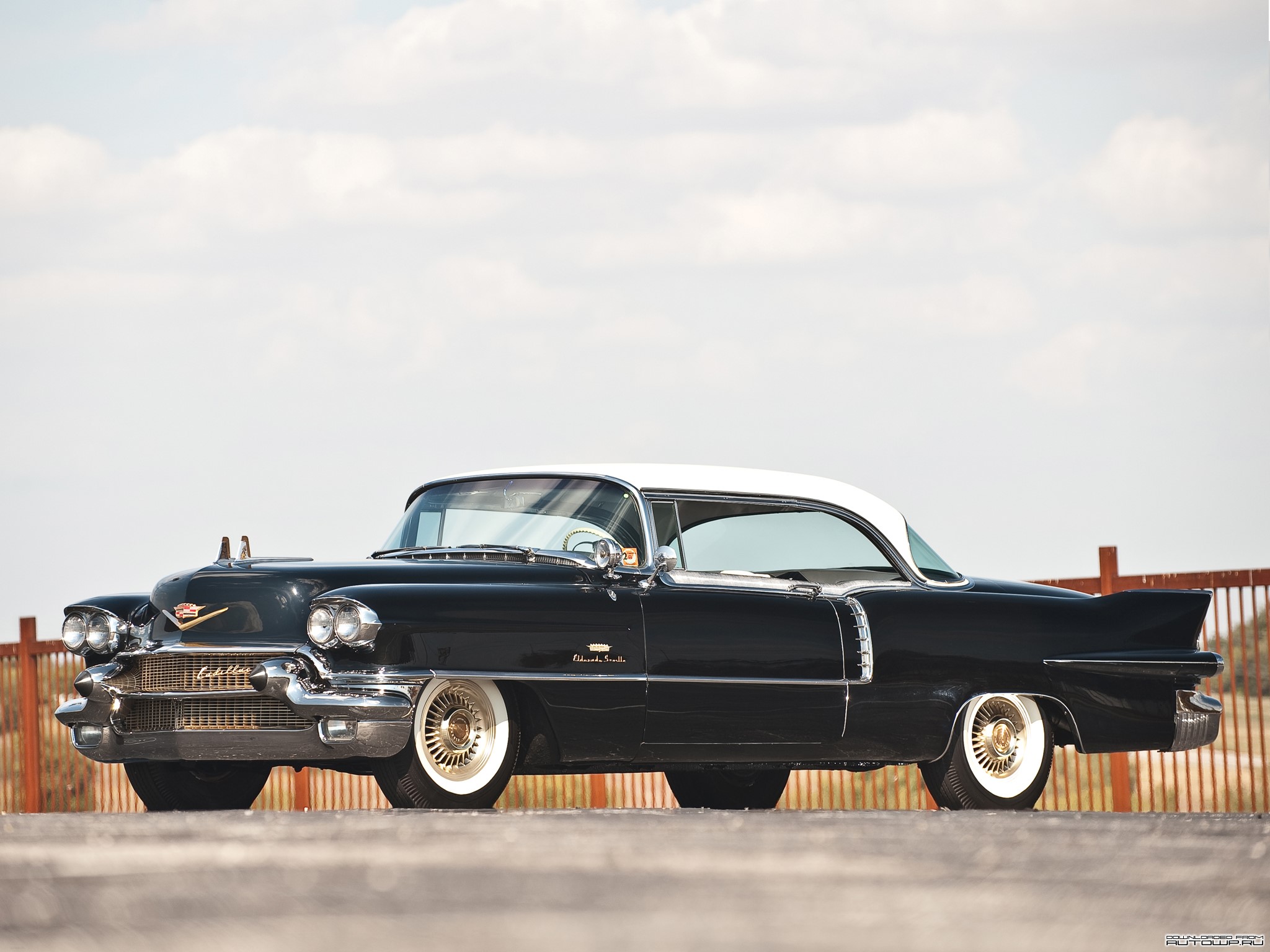 1956 Cadillac Eldorado Seville Special HD Wallpaper