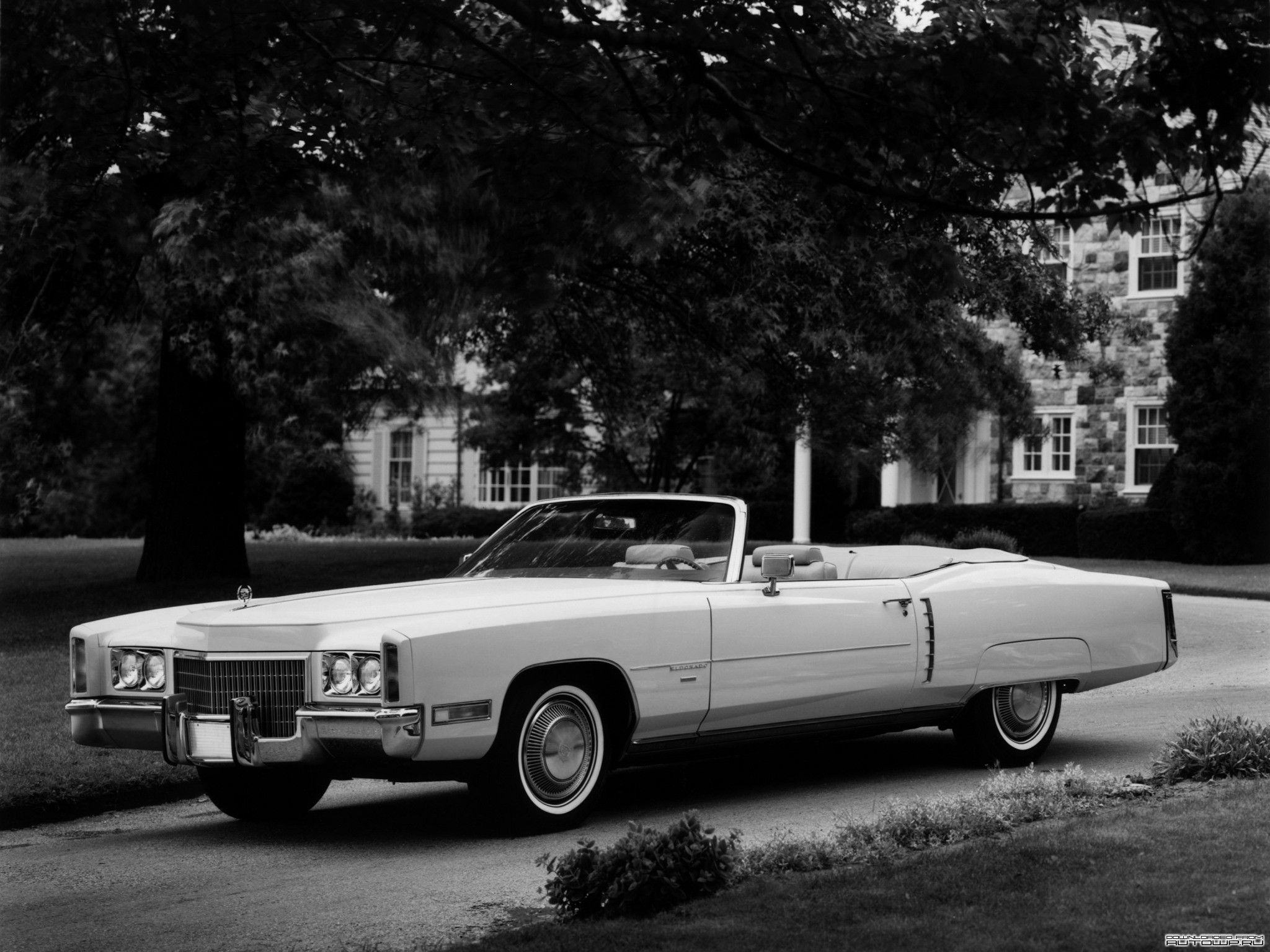 1971 Cadillac Eldorado Convertible HD Wallpaper