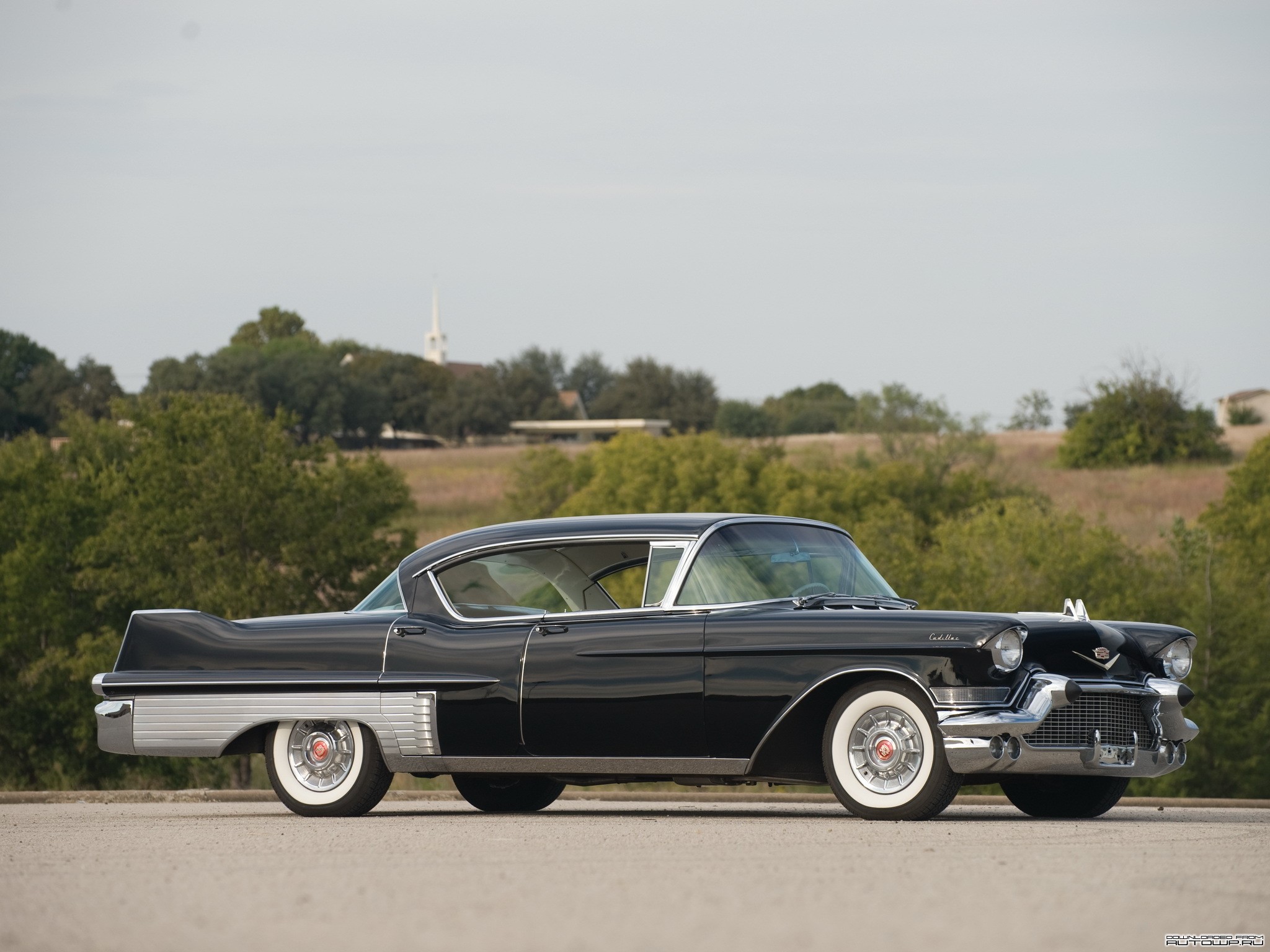 1957 Cadillac Fleetwood Sixty Special HD Wallpaper