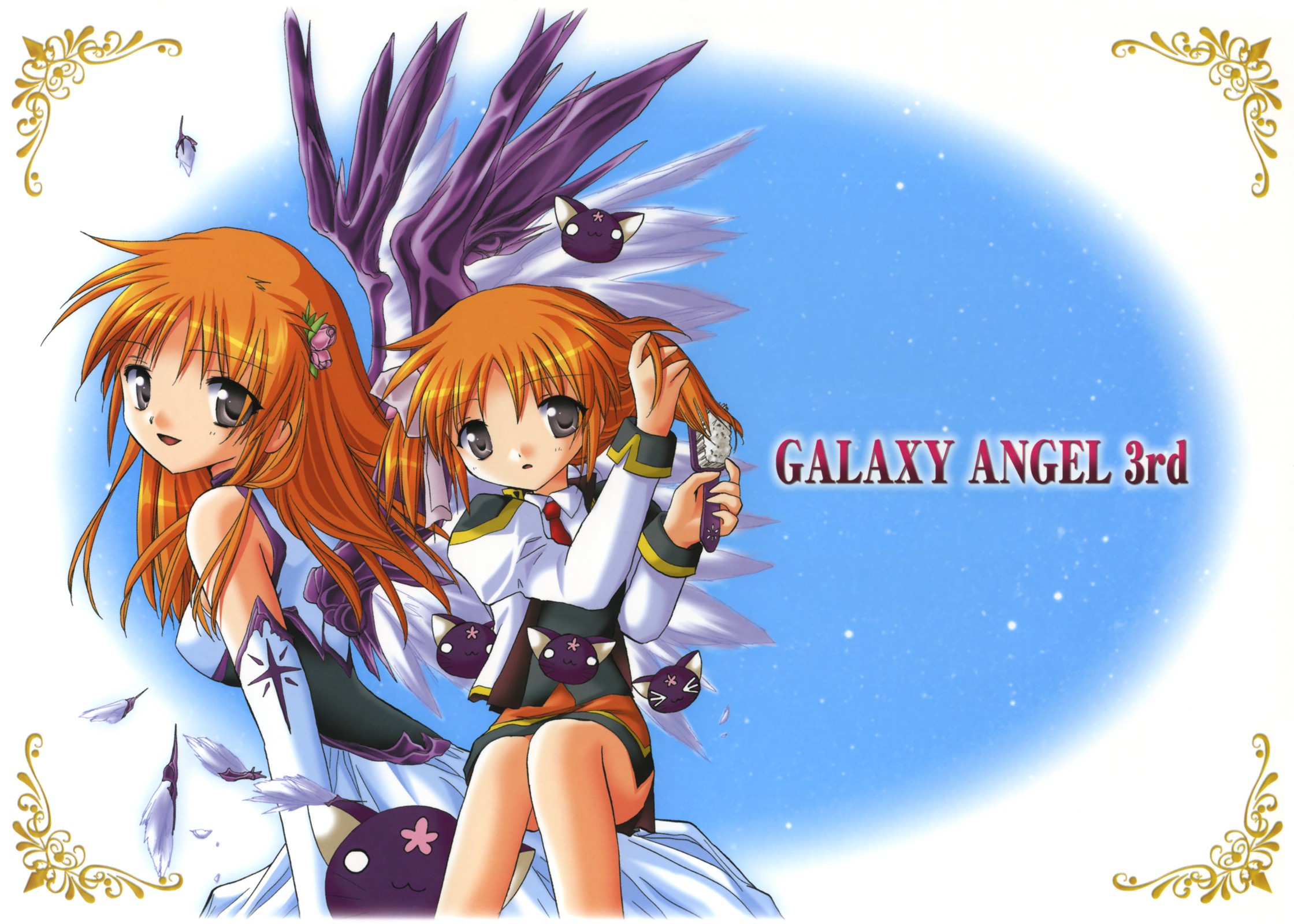 Galaxy Angel 3rd Anime Art HD Wallpaper