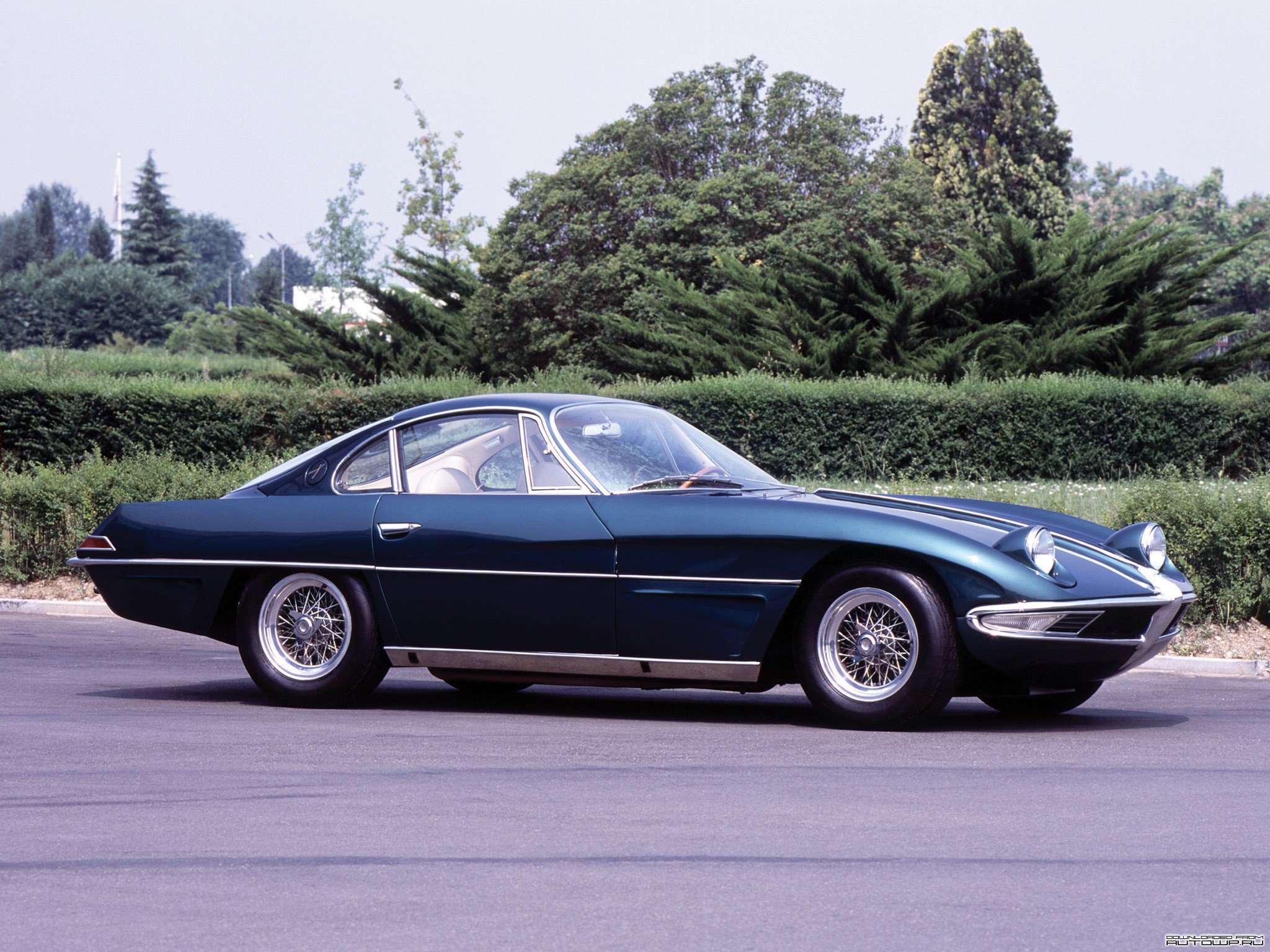 1963 Lamborghini 350 GTV HD Wallpaper