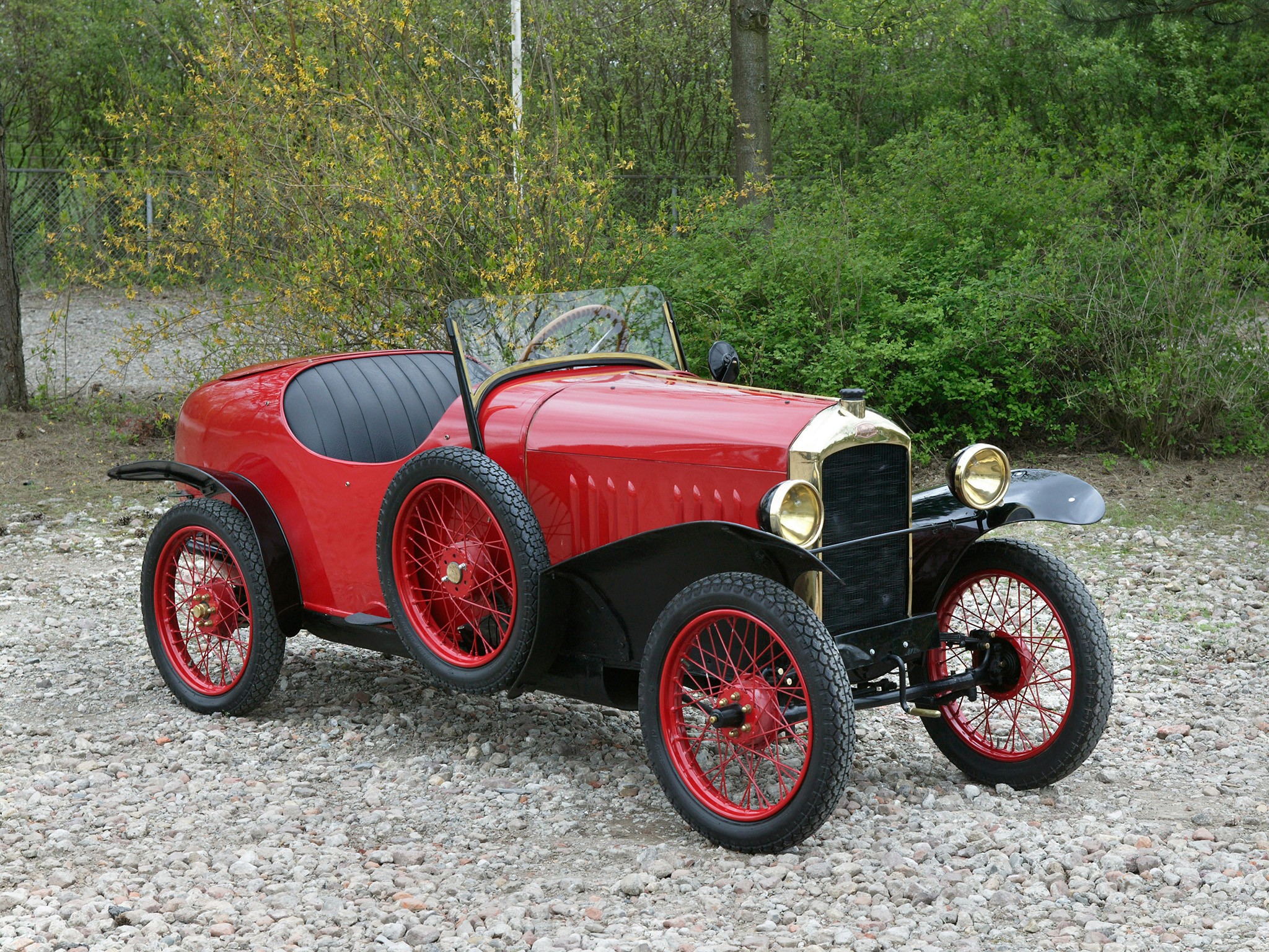 1923 Peugeot Type 172 Quadrilette HD Wallpaper