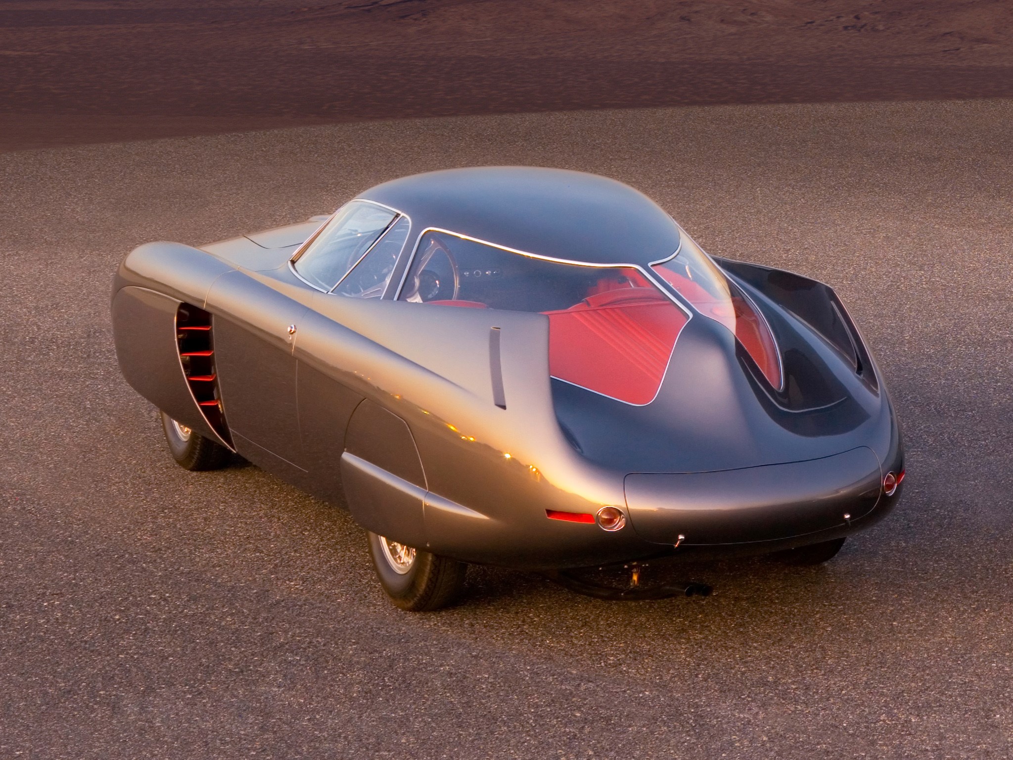 1953 Alfa Romeo BAT 5 concept car HD Wallpaper