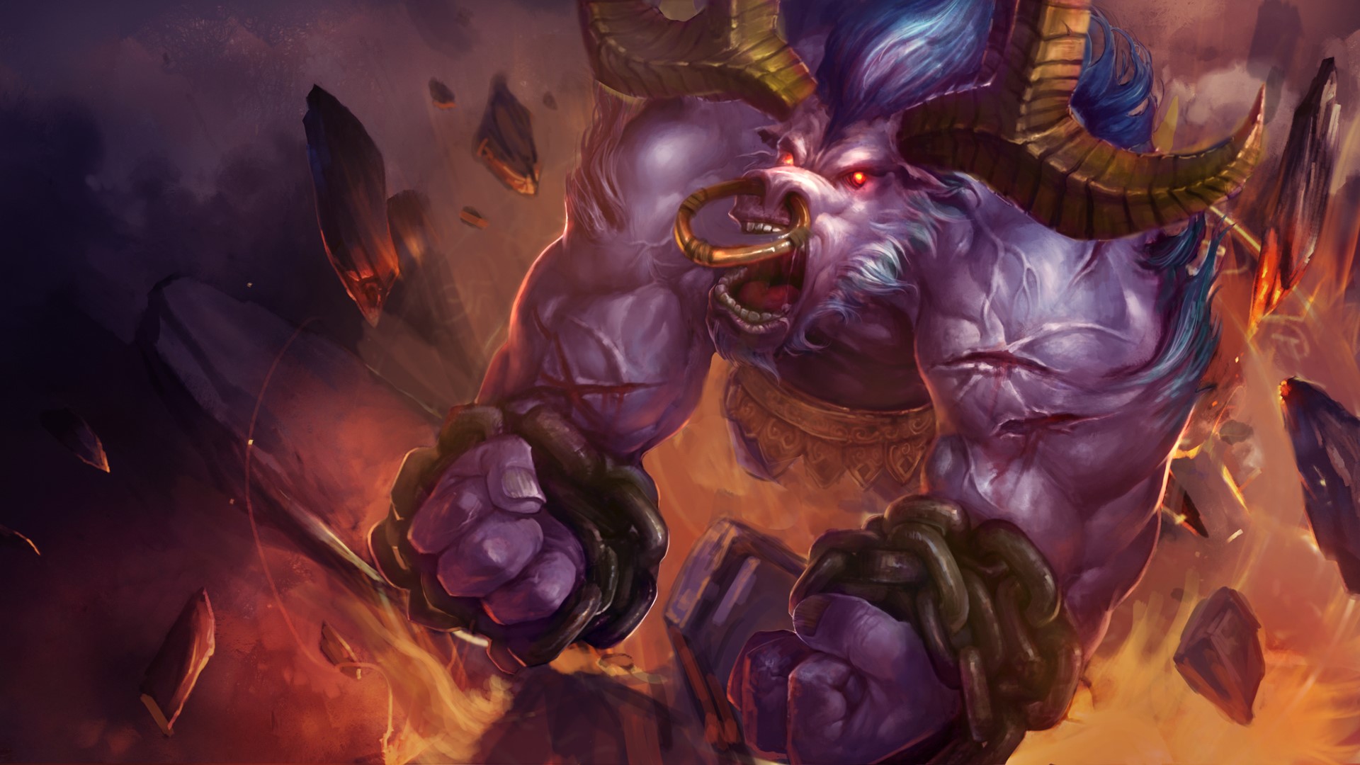 Alistar from League of Legends HD Wallpaper