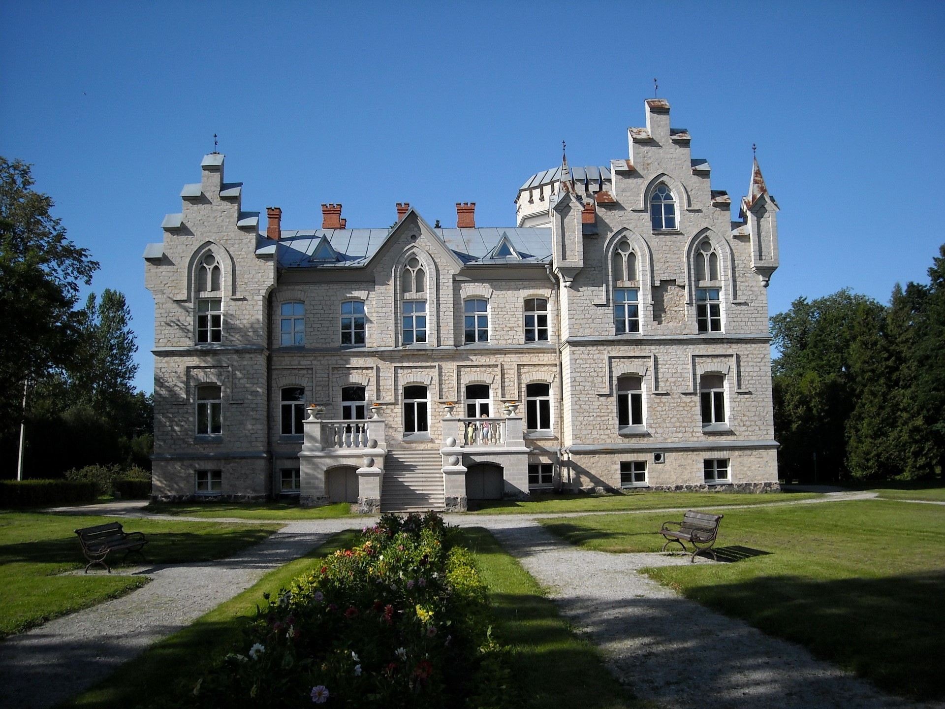 Vasalemma Castle in Estonia HD Wallpaper