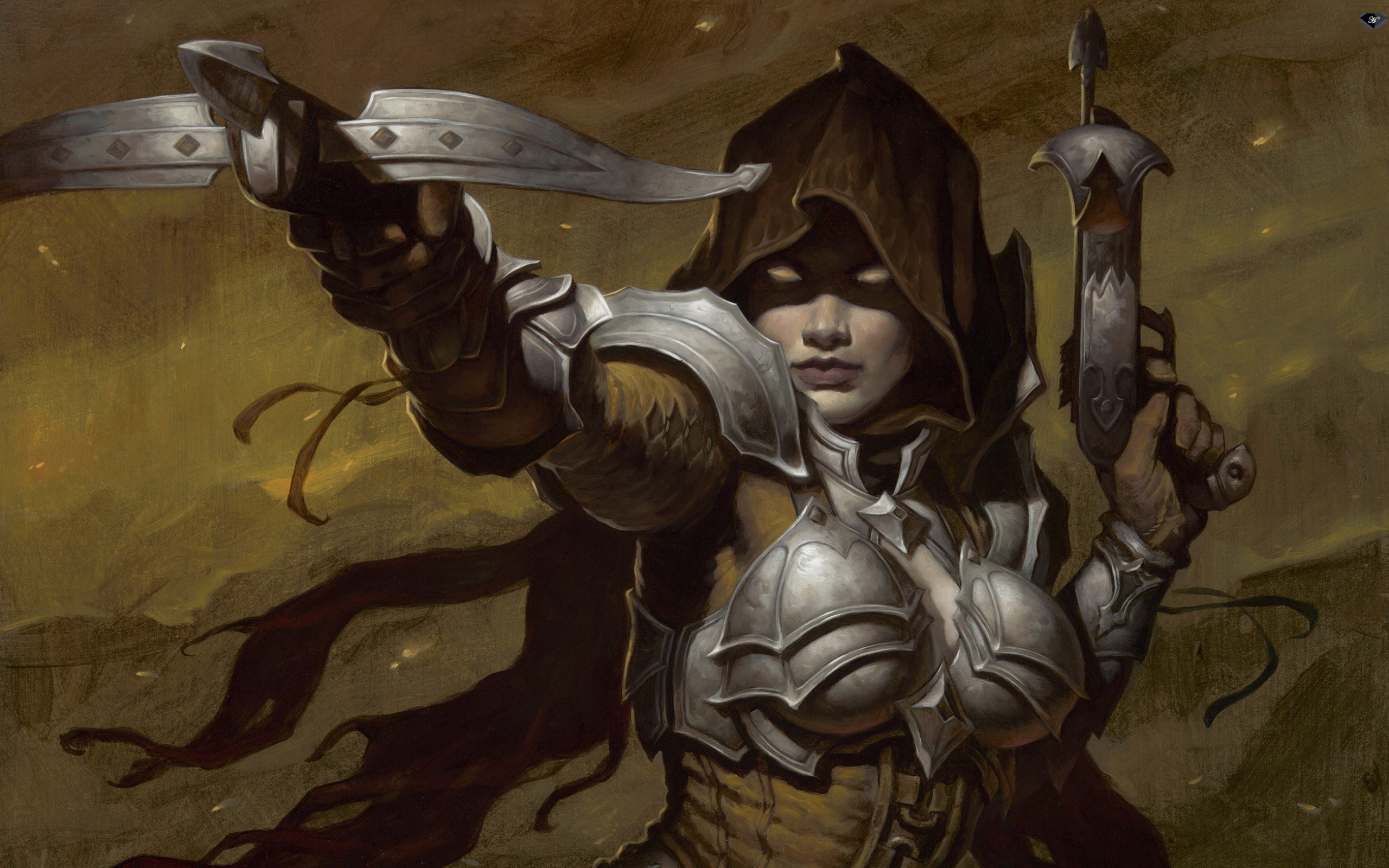 Demon Hunter from Diablo III HD Wallpaper